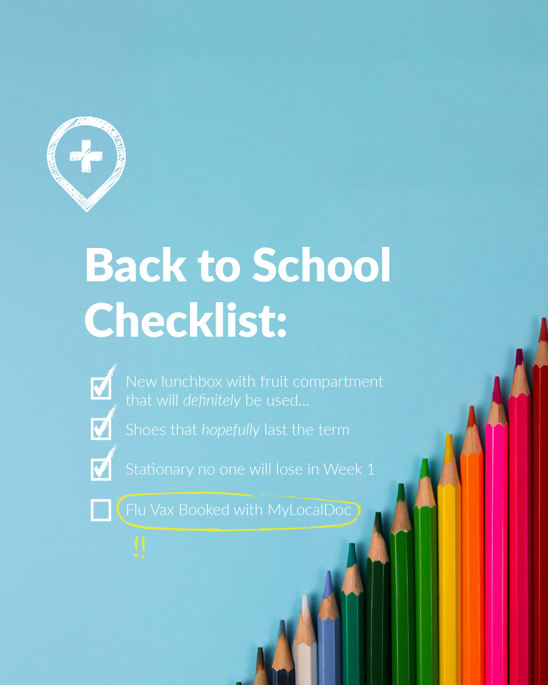 Mylocaldoc - 📚 ️ Back to School Checklist 🩵 Brand new lunchbox – check ...
