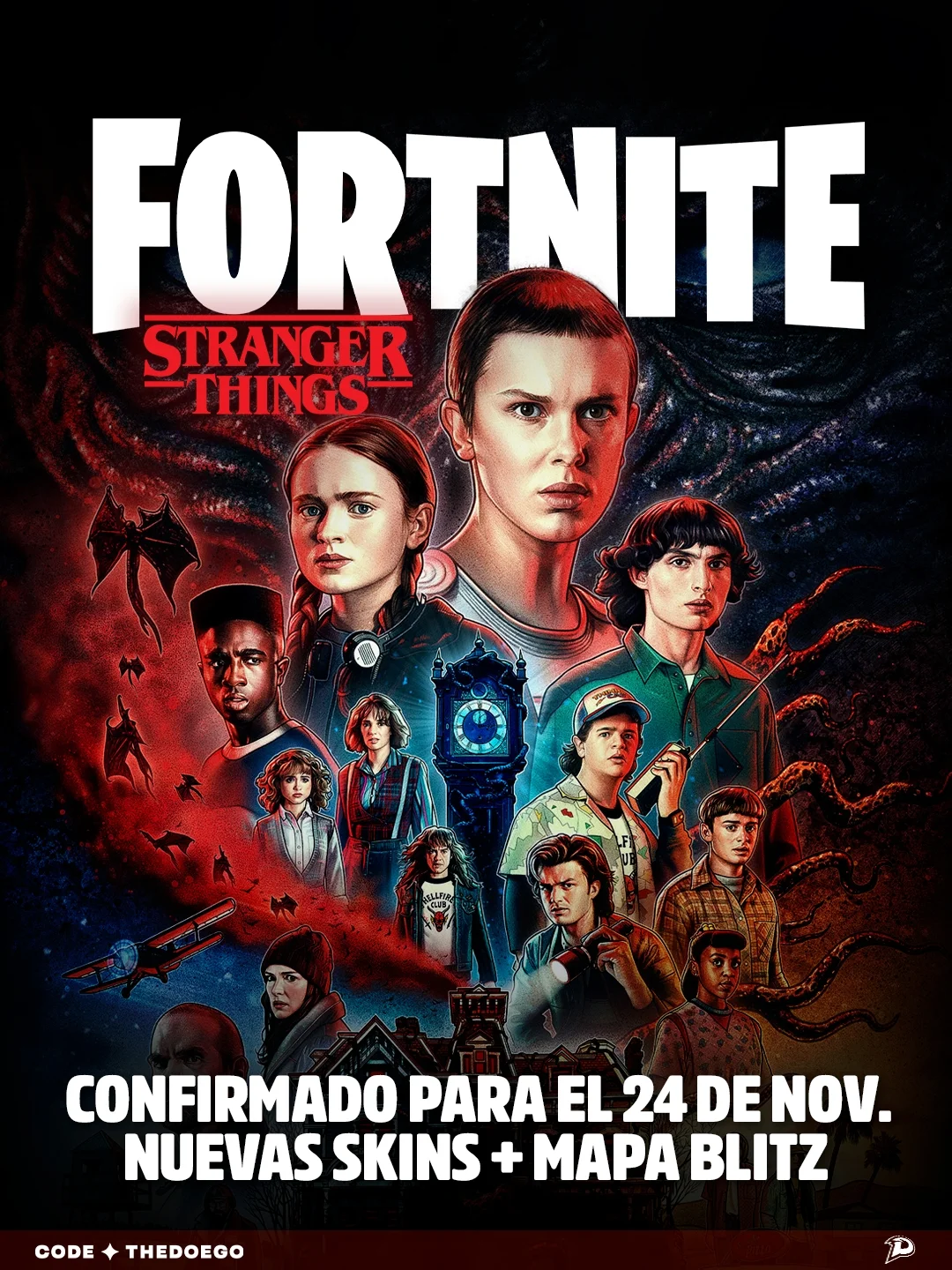 TheDoego - 📣 FORTNITE x STRANGER THINGS: 24 NOV. ... | Facebook