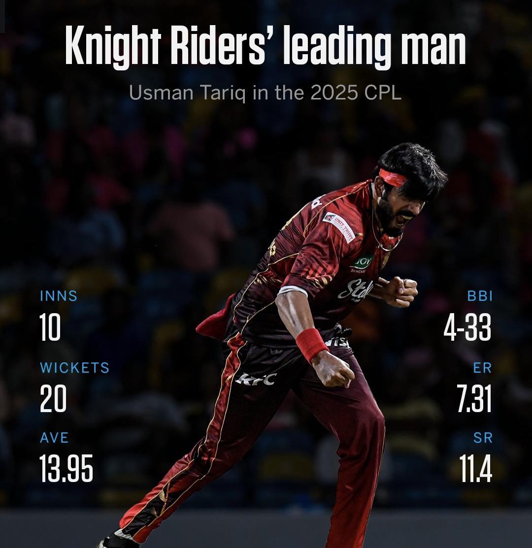 DREAM CPL DEBUT FOR USMAN... - Vintage Cricket With Waqar | Facebook