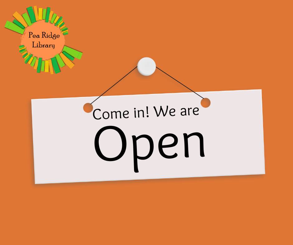 Pea Ridge Library is officially OPEN!... - Pea Ridge Library | Facebook
