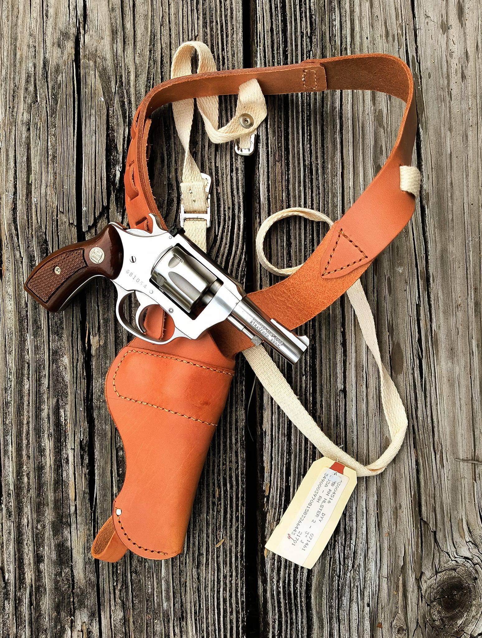 Bucheimer semi-shoulder holsters for Colt Cobra