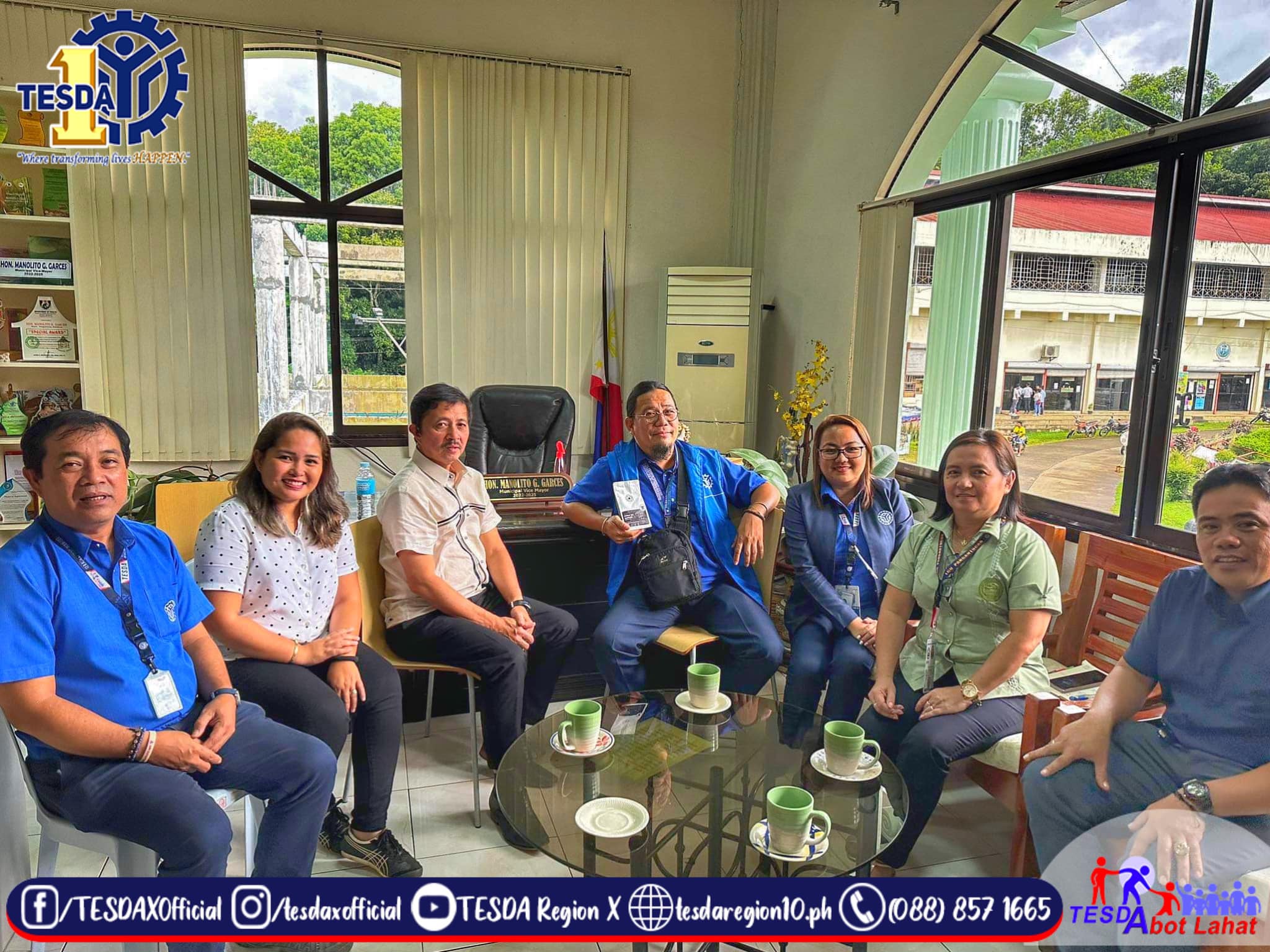 TESDA Region X - PD SIMBORIOS MEETS WITH LGU-PANGANTUCAN...