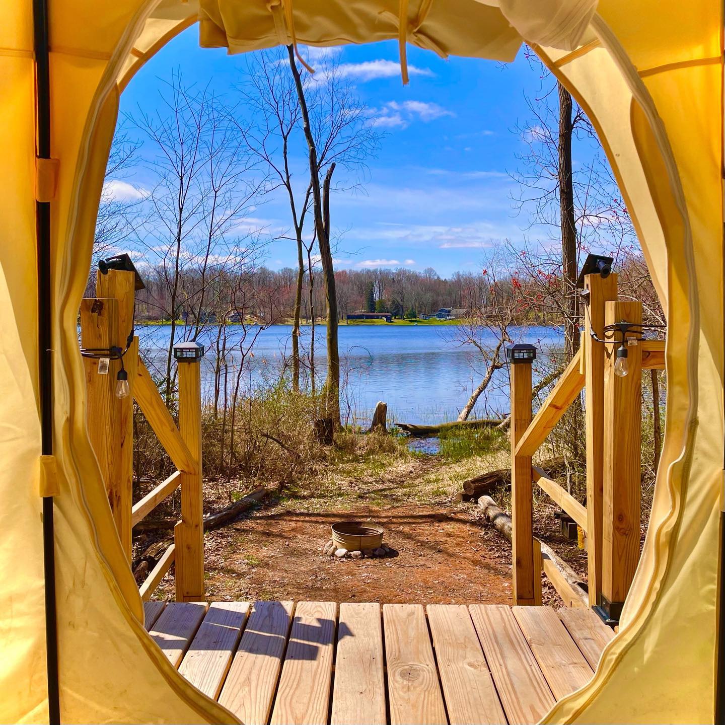 The beautiful lake view... - Crane's Landing at Three Rivers | Facebook