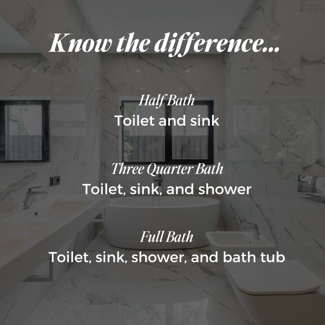 The Moving - 🏡 Bathroom Breakdown: What’s the Difference? 🚿 When ...