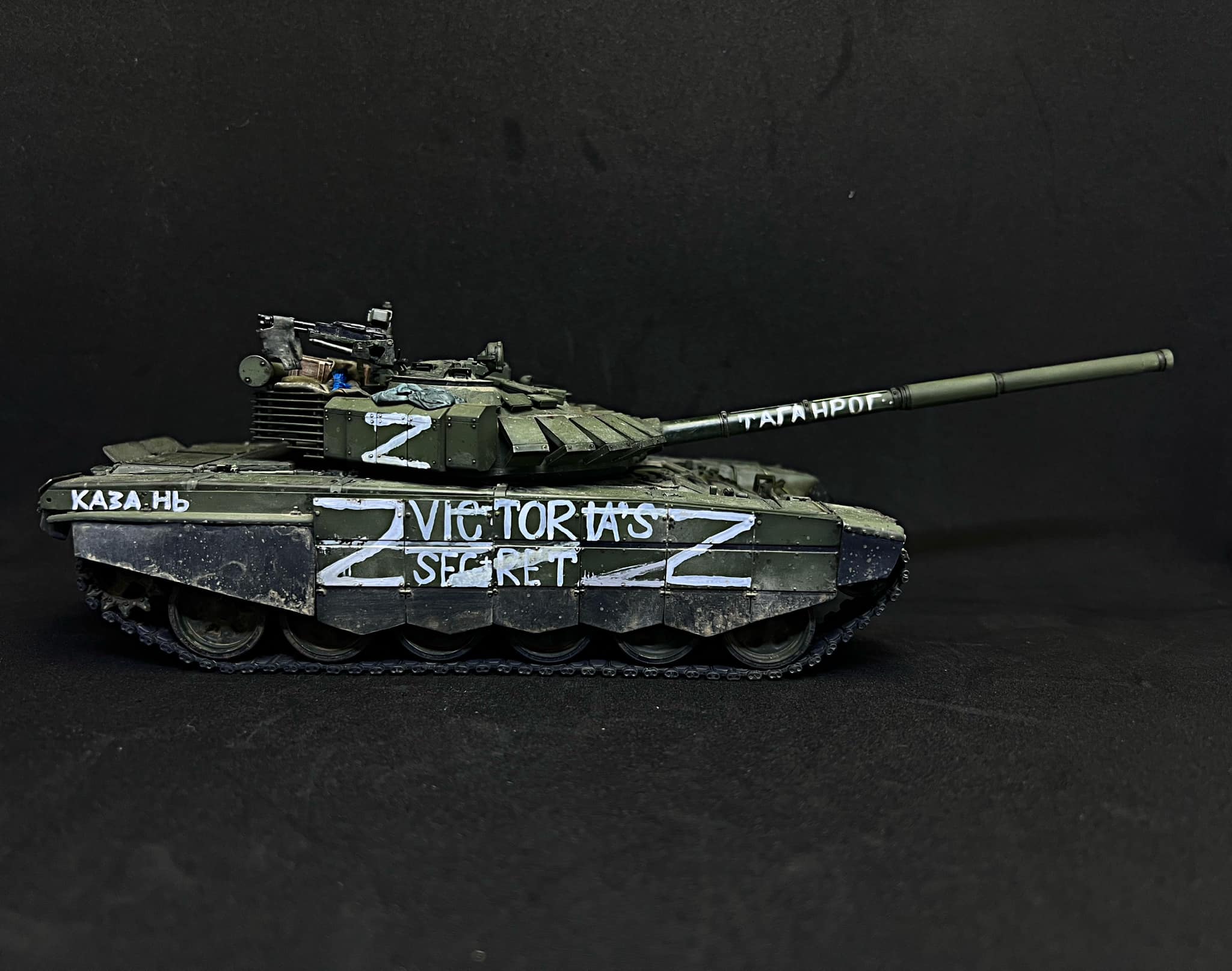 Tanque Soviético T-34/85 En 3D Impreso A Mano, Escala 1/144, Producto Terminado, Fabricado En China