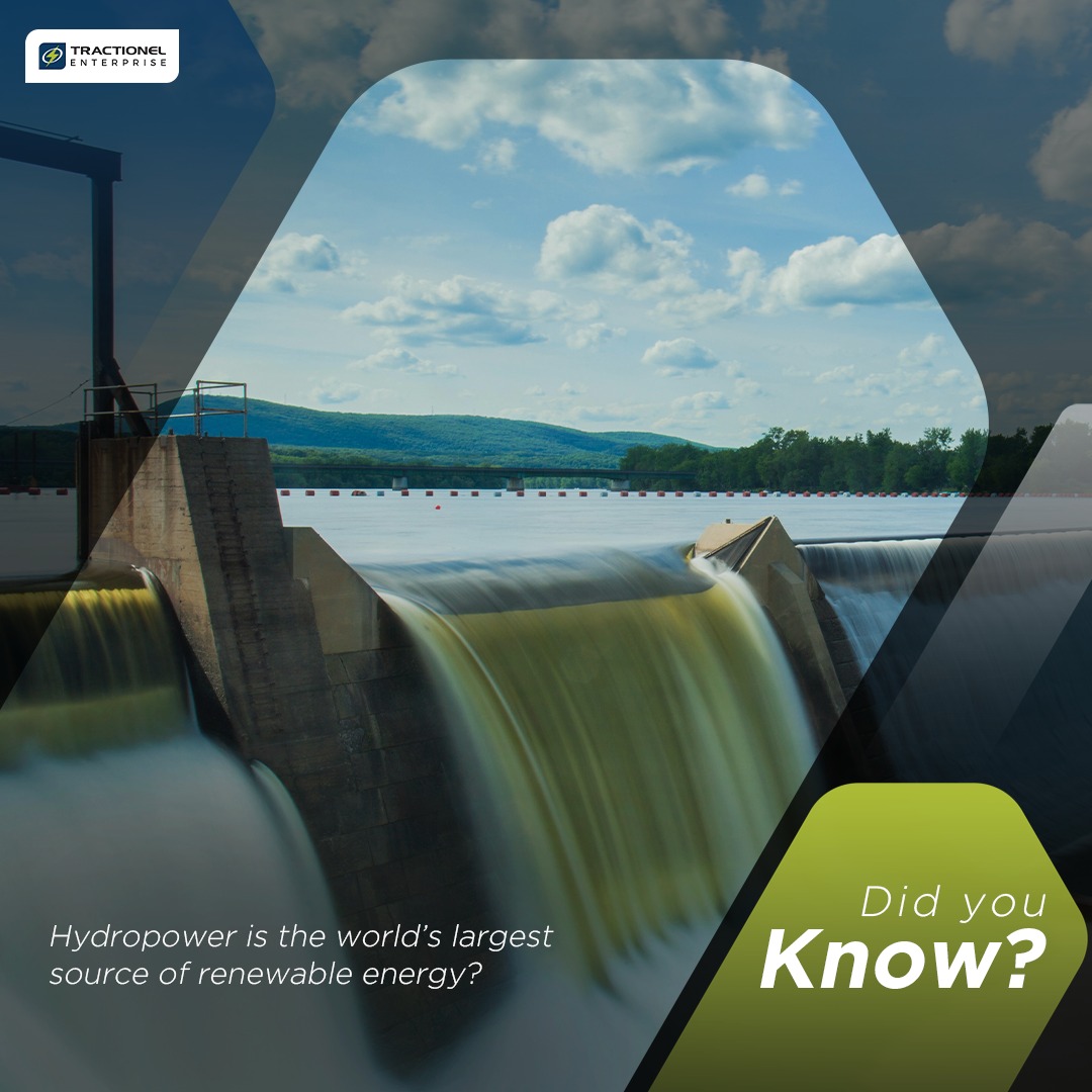 Tractionel - #DidYouKnow hydropower is the world’s largest source of ...
