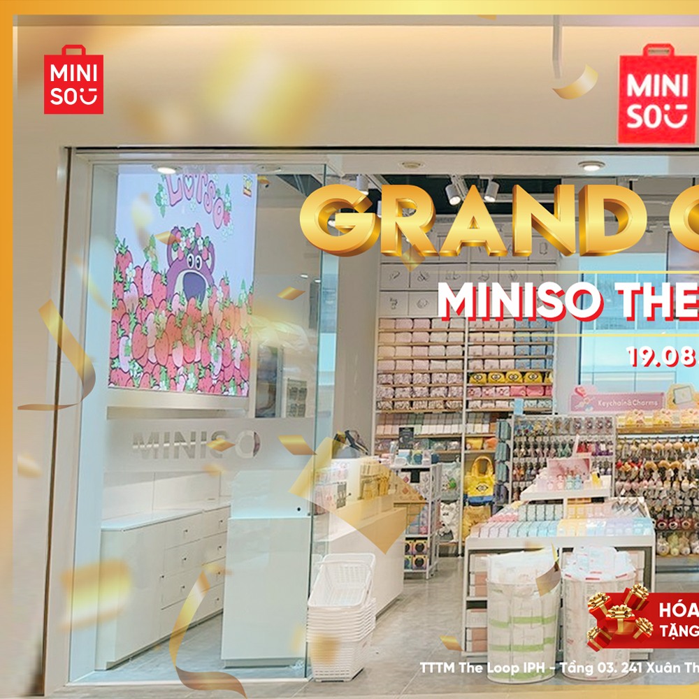Miniso Vietnam - 🎉GRAND OPENING MINISO THE LOOP IPH🎉 🎊Tưng... | Facebook