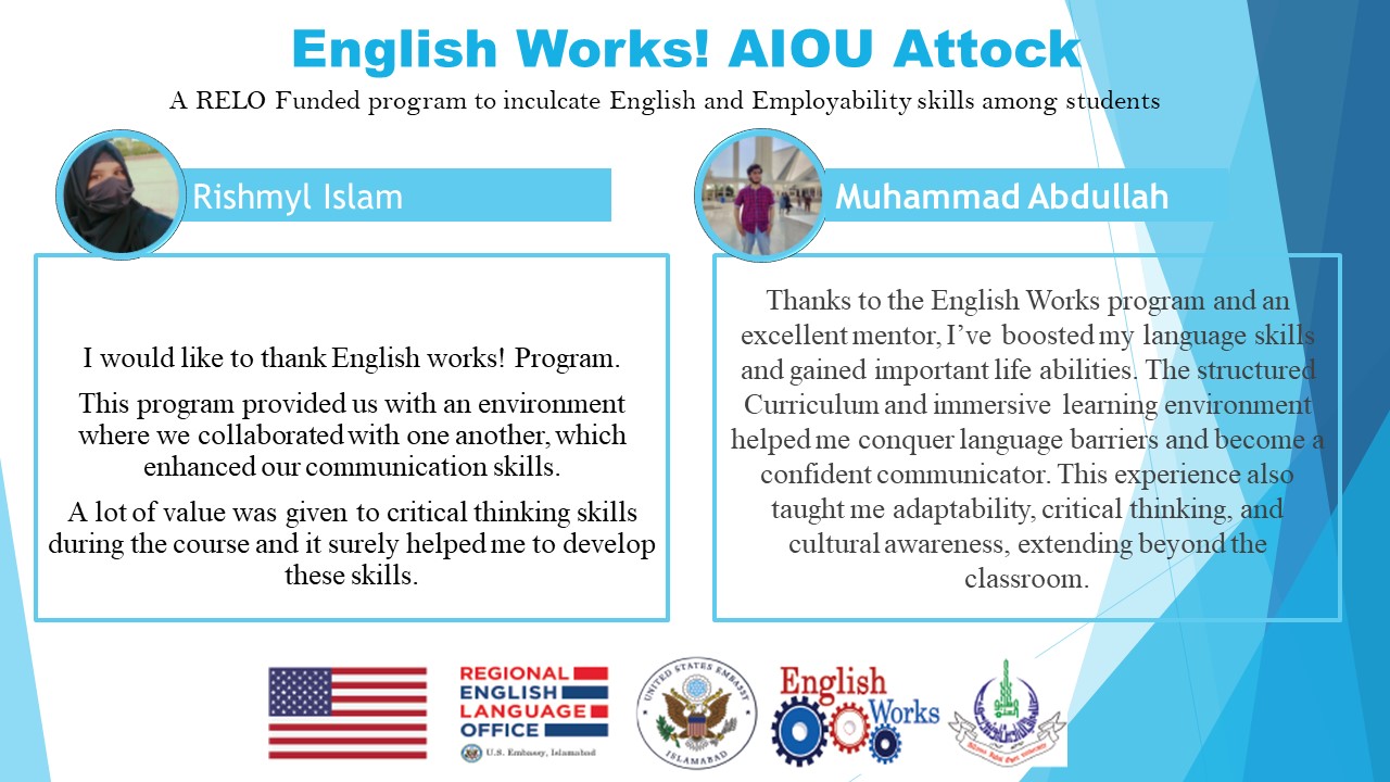 RELO Pakistan - Our alumni of the English for Workforce...