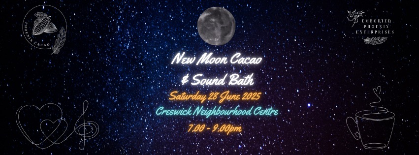 New Moon Cacao Sound Bath