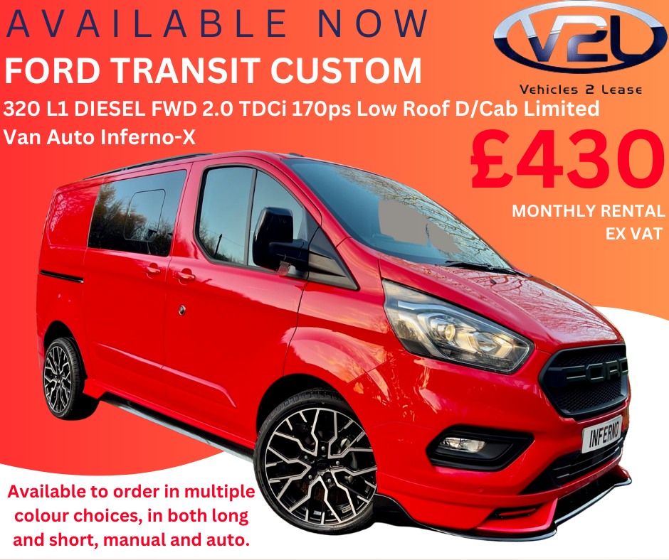 V2L - IN STOCK & AVAILABLE NOW - FORD TRANSIT CUSTOM Inferno-X Our ...