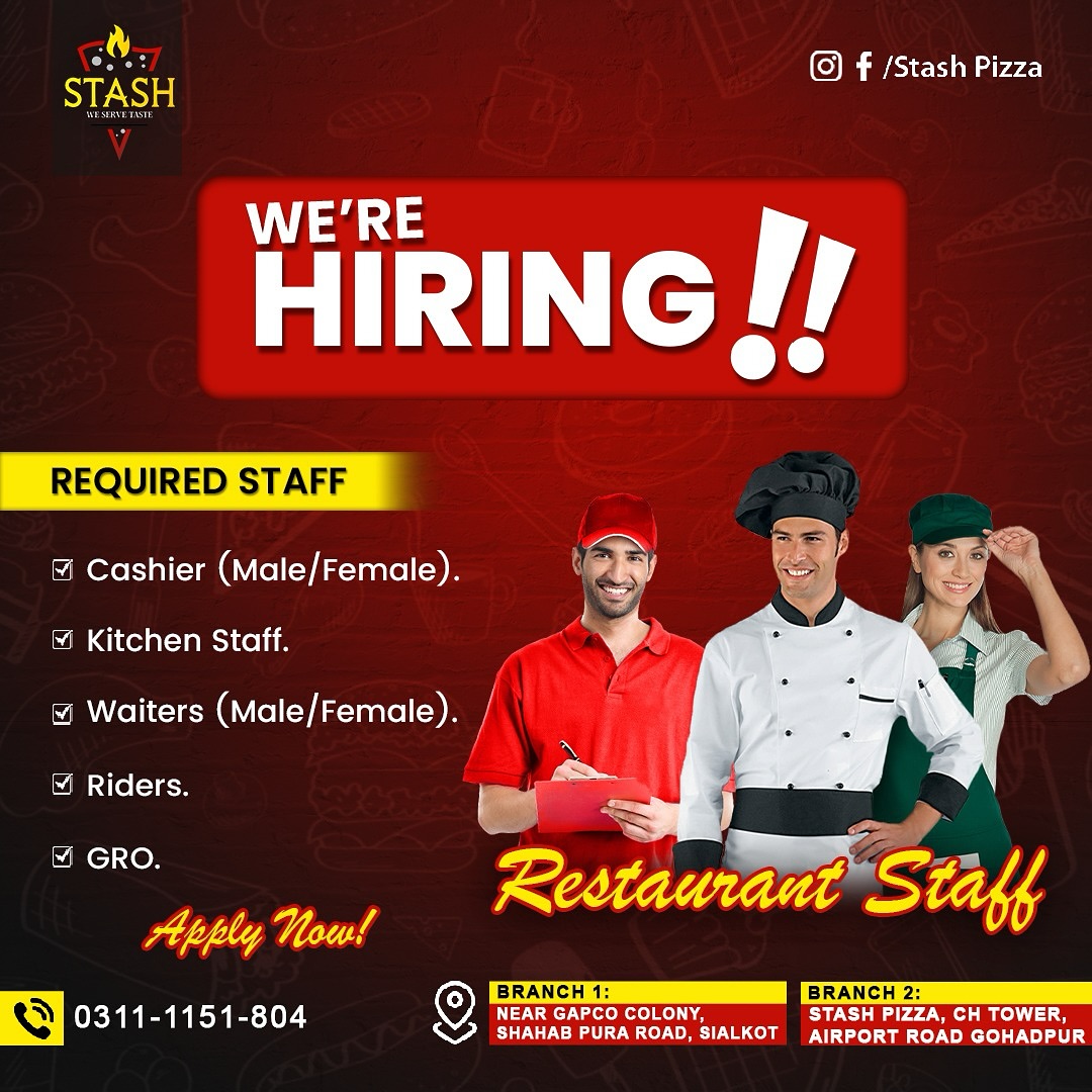 Stash - 🍕 WE’RE HIRING at STASH PIZZA! 🍕 Join our team and be a part of ...