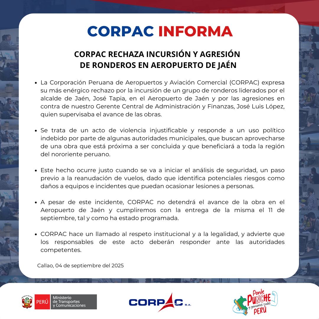 CORPAC S. A. | Callao