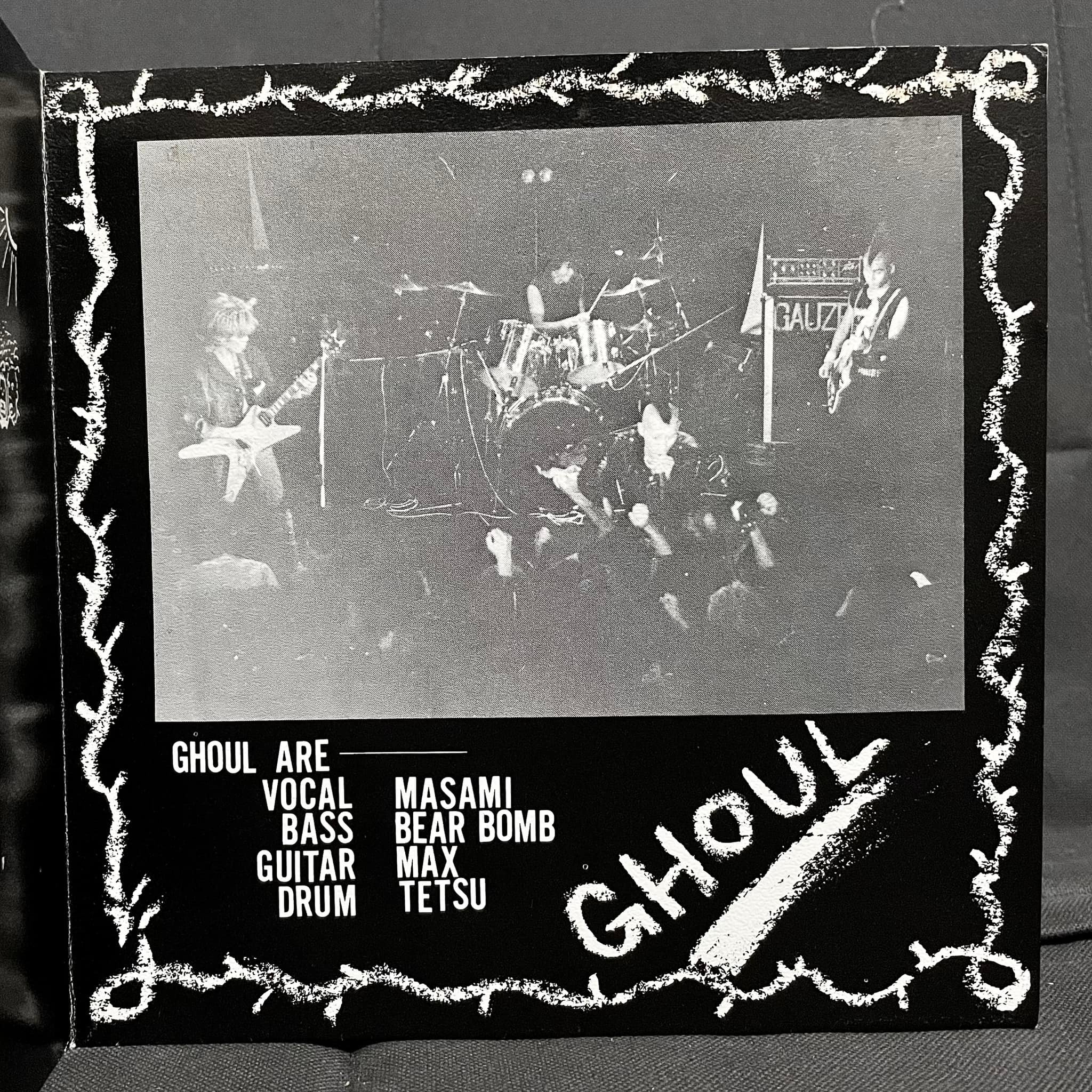 Ghoul - Carry Out Fucking 7”, 1984. A nice booklet with this one.