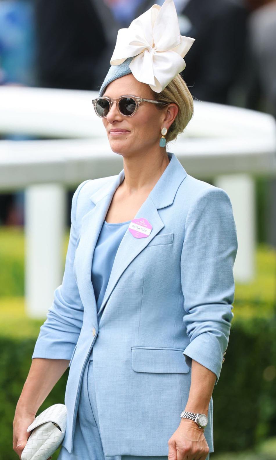 William - Zara is attending today and looks extremely lovely! | Facebook