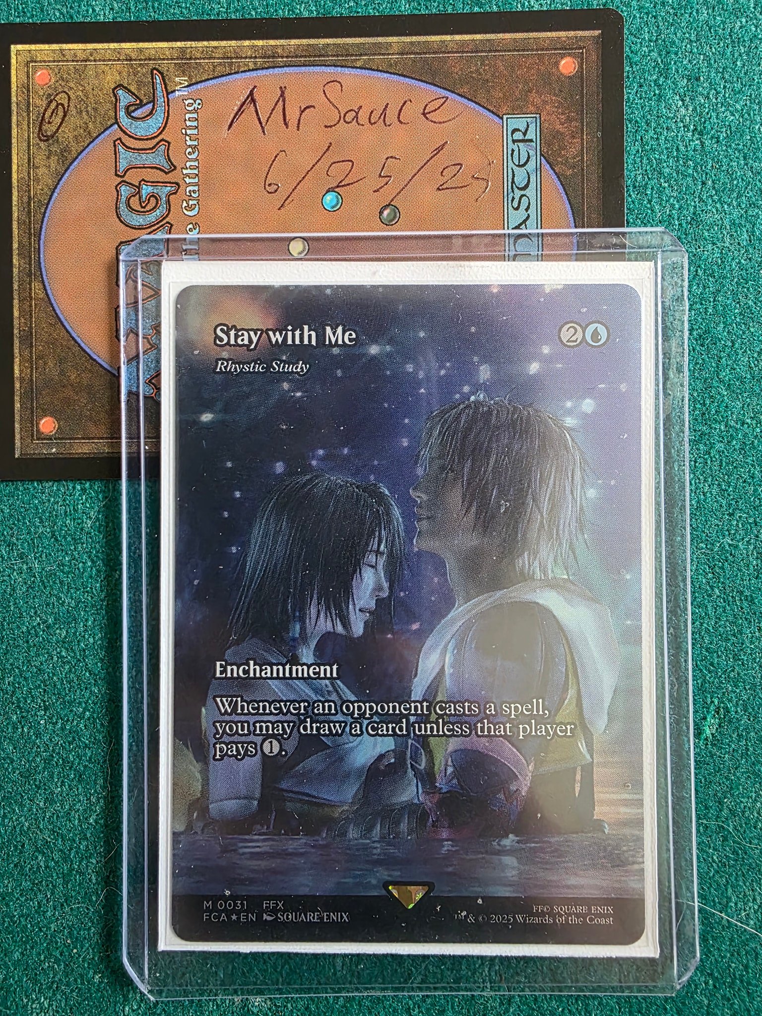 PSA 10 Stay With Me Foil MTG Card Review