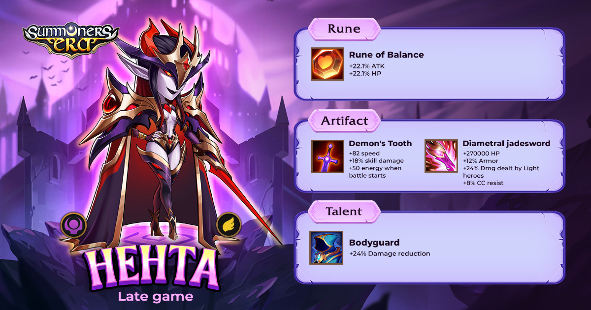 Summoners Era - In each stage of the game, heroes need to...