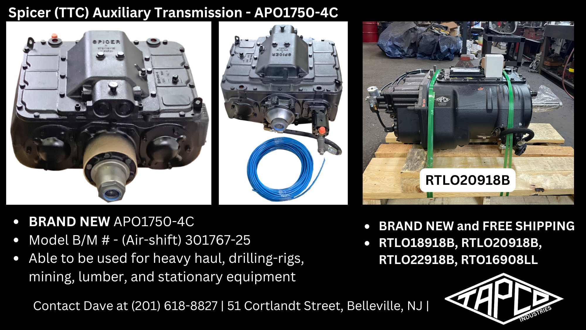 Tapco Industries | Belleville NJ