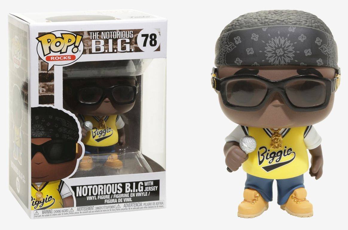 ビニールフィギュア Funko pop ビギー notorious big funko pop