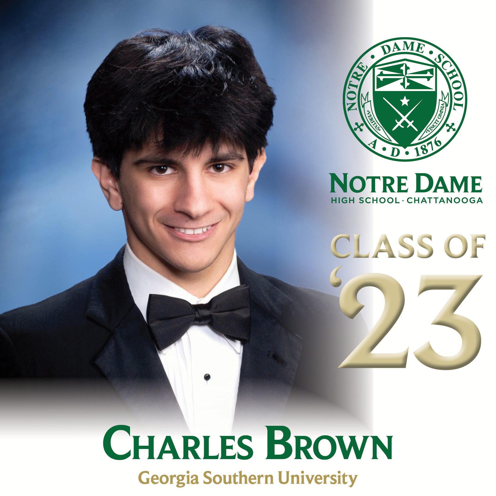 The shout-out... - Notre Dame High School, Chattanooga, TN