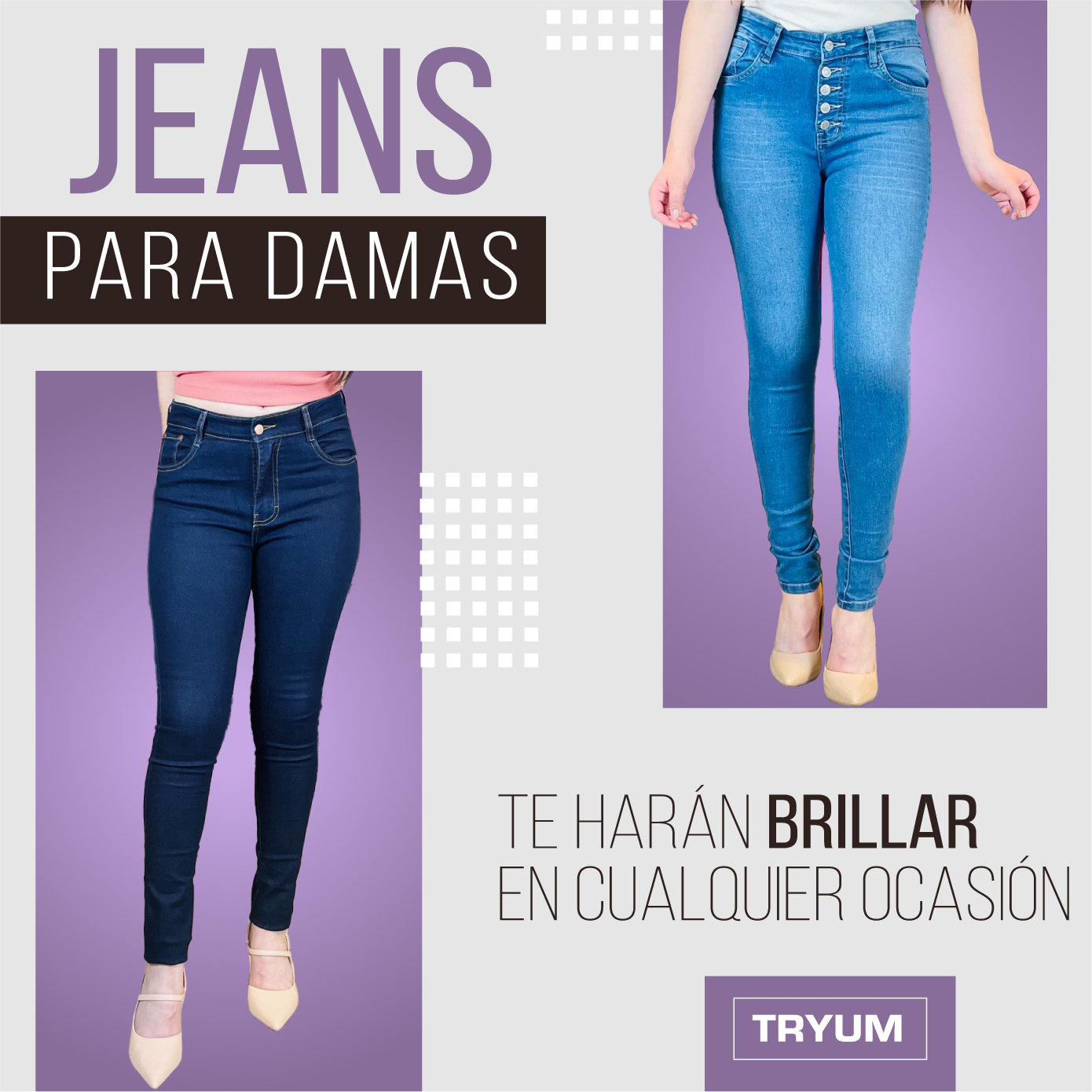 TRYUM - 👖 ¡Encuentra el jean perfecto que te haga sentir...