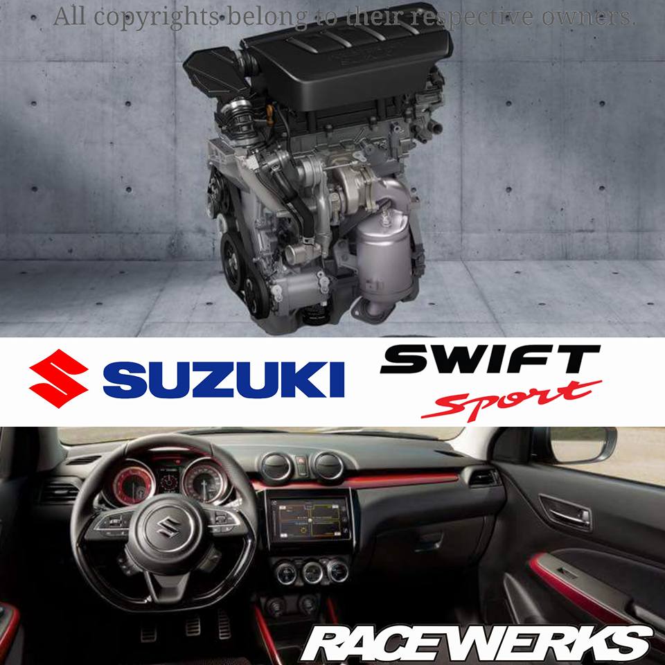 RACEWERKS - Some more pics of the New SUZUKI Swift Sport...