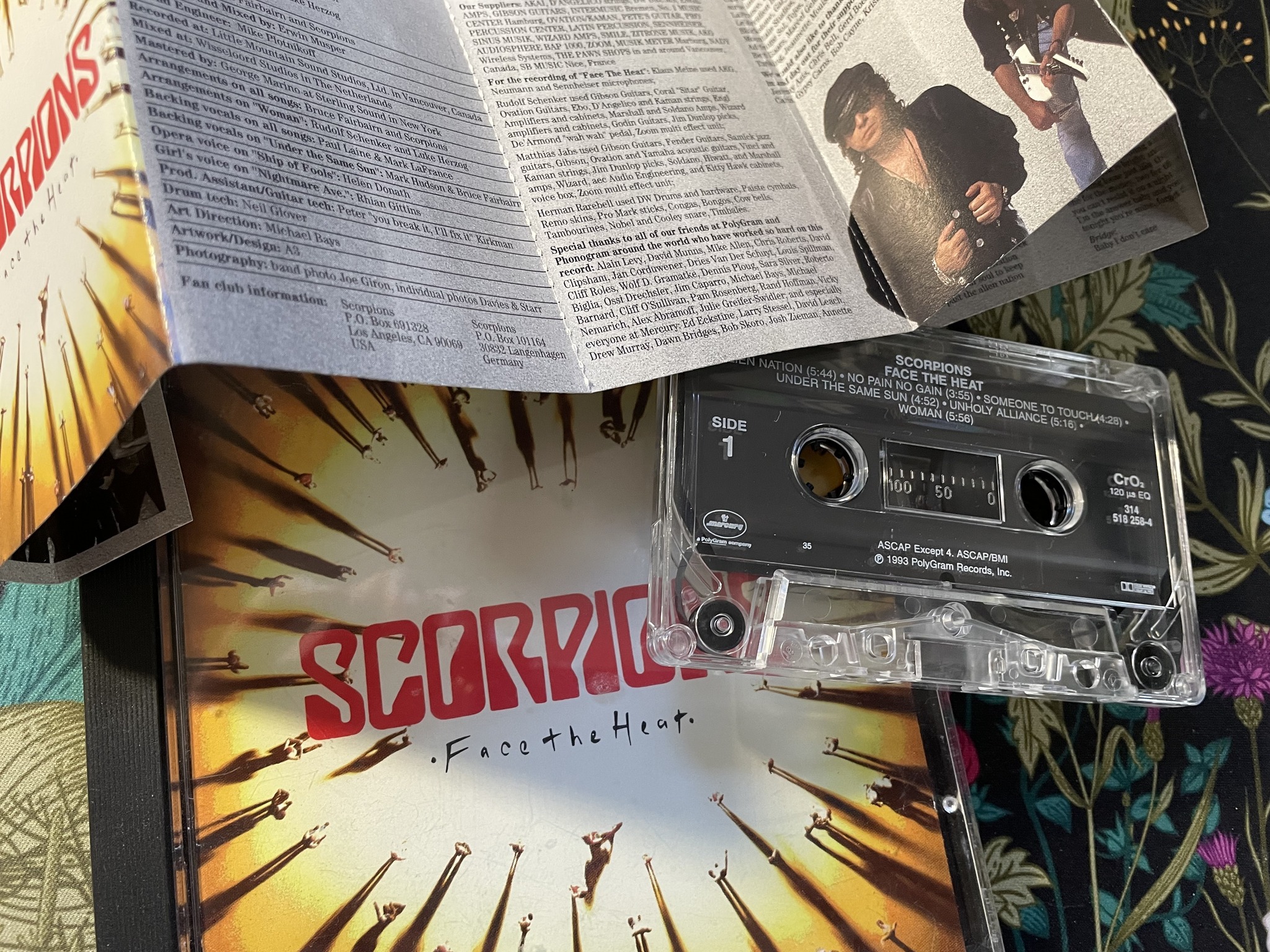 Scorpions' 1993 album Face the Heat review