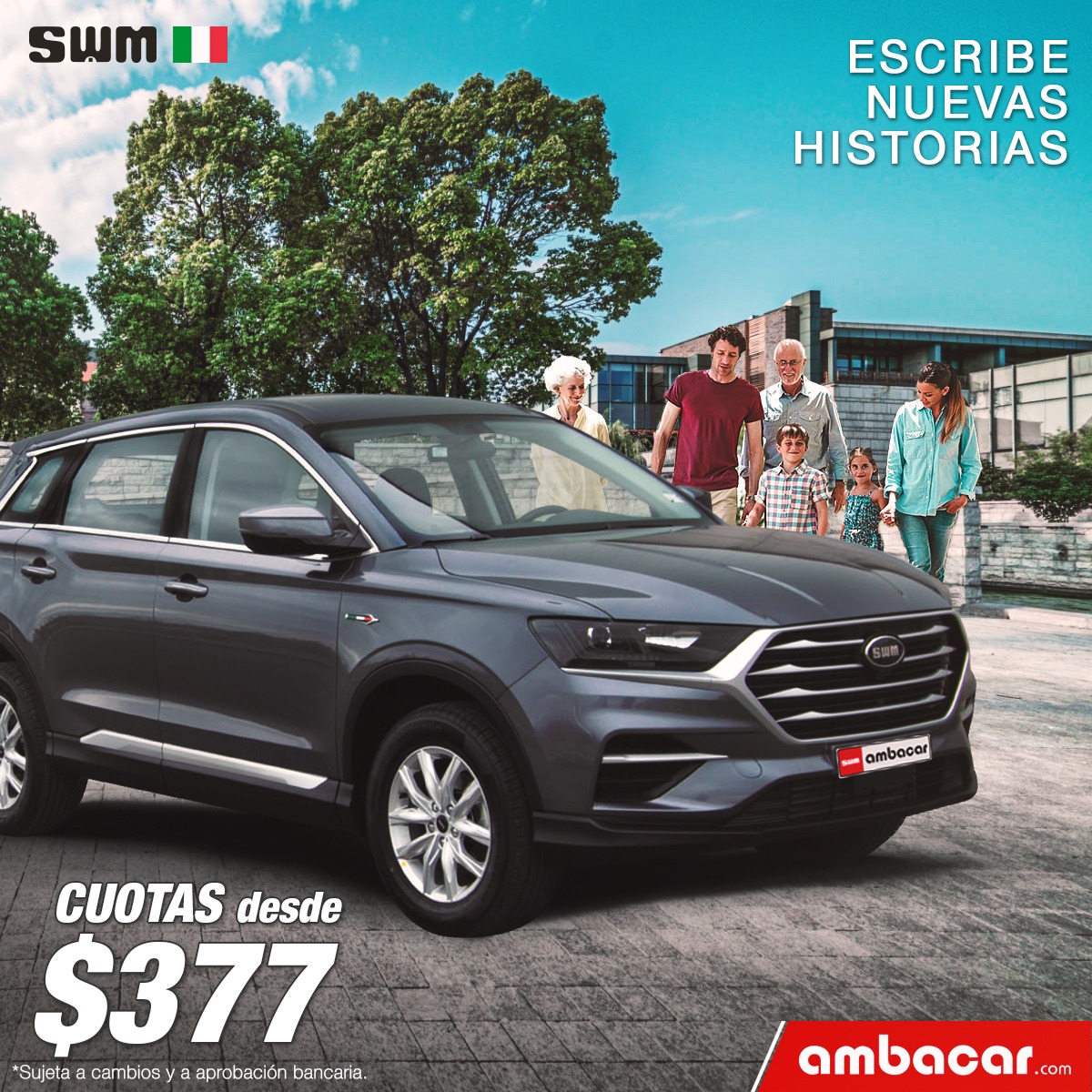 Ambacar Costa Rica - 🚗🇮🇹 El SWM 1.5L Turbo, te ofrece un interior ...