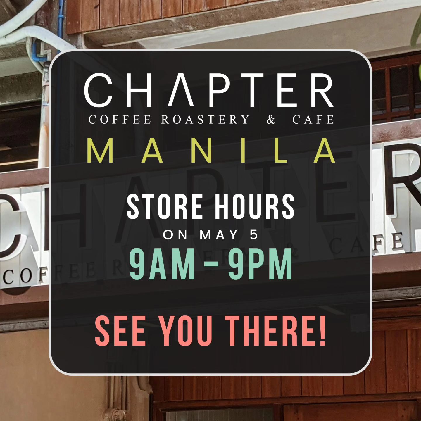 Finally, good coffee... - Chapter Coffee Roastery & Cafe Inc. | Facebook