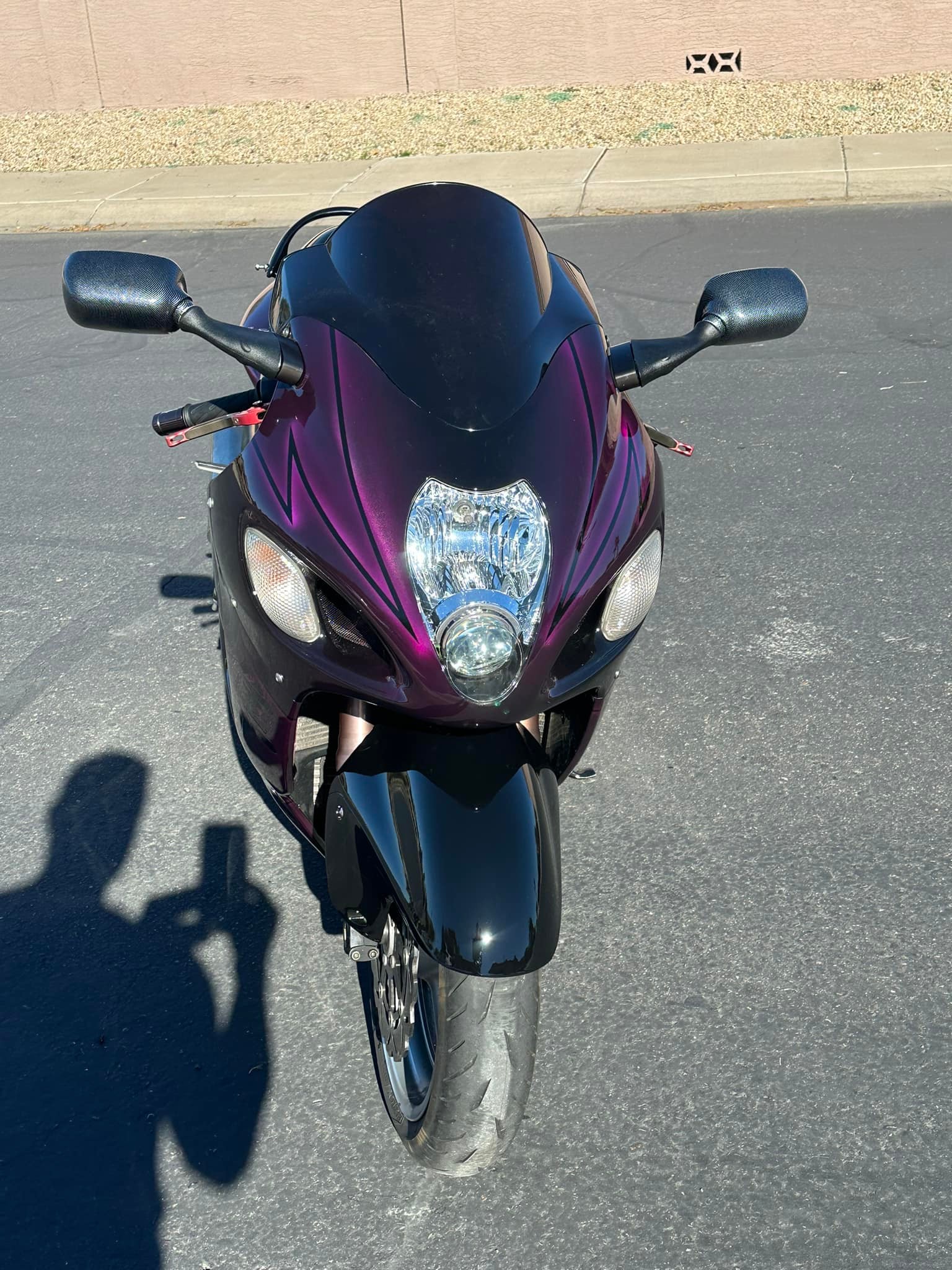 Customizing a 2006 Suzuki Hayabusa for my wife