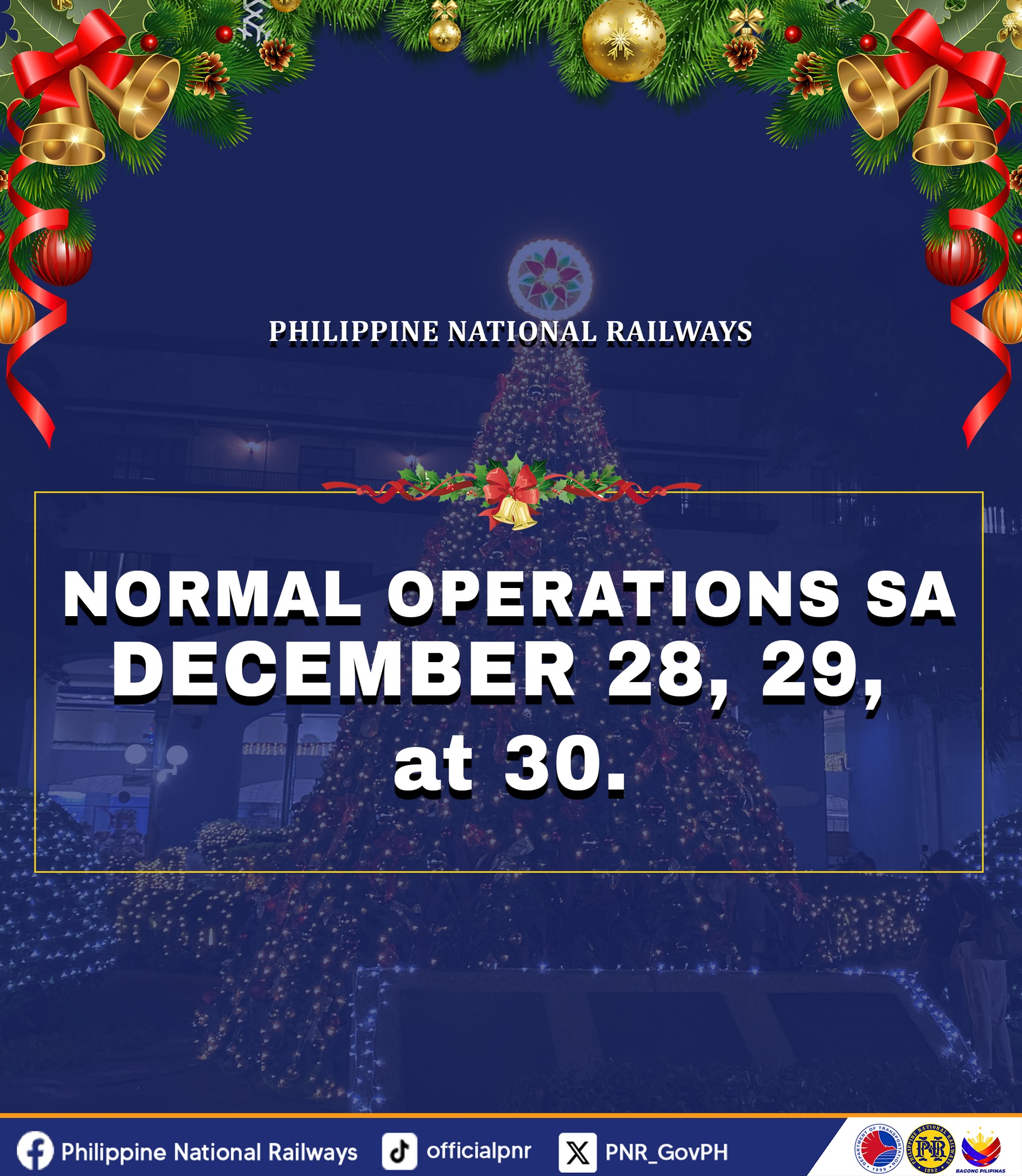 Philippine - ANUNSYO: Normal po ang Philippine National Railways (PNR ...
