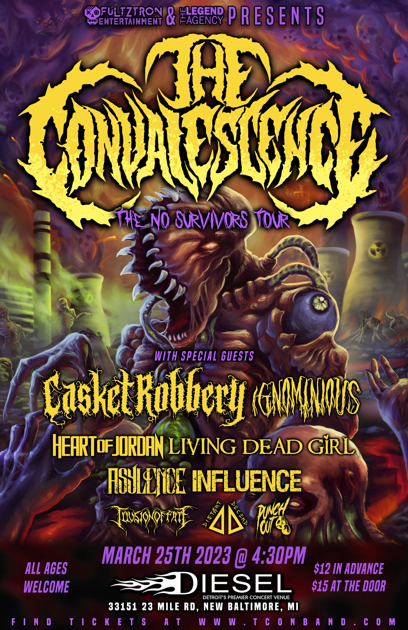 Living Dead Girl — Diesel Concerts Detroit, 2023-03-25
