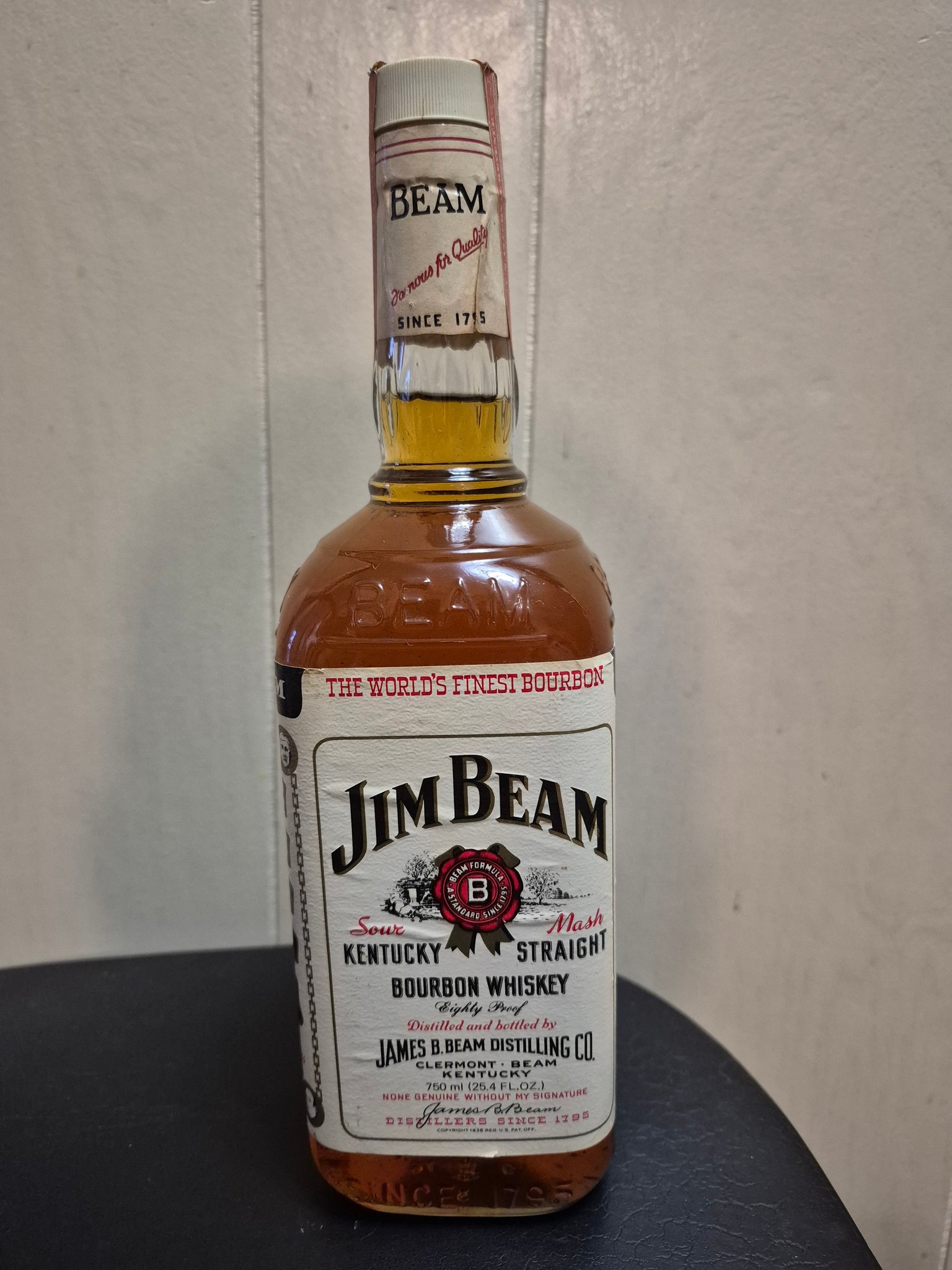 1975 Jim Beam Rainbow Trout Decanter