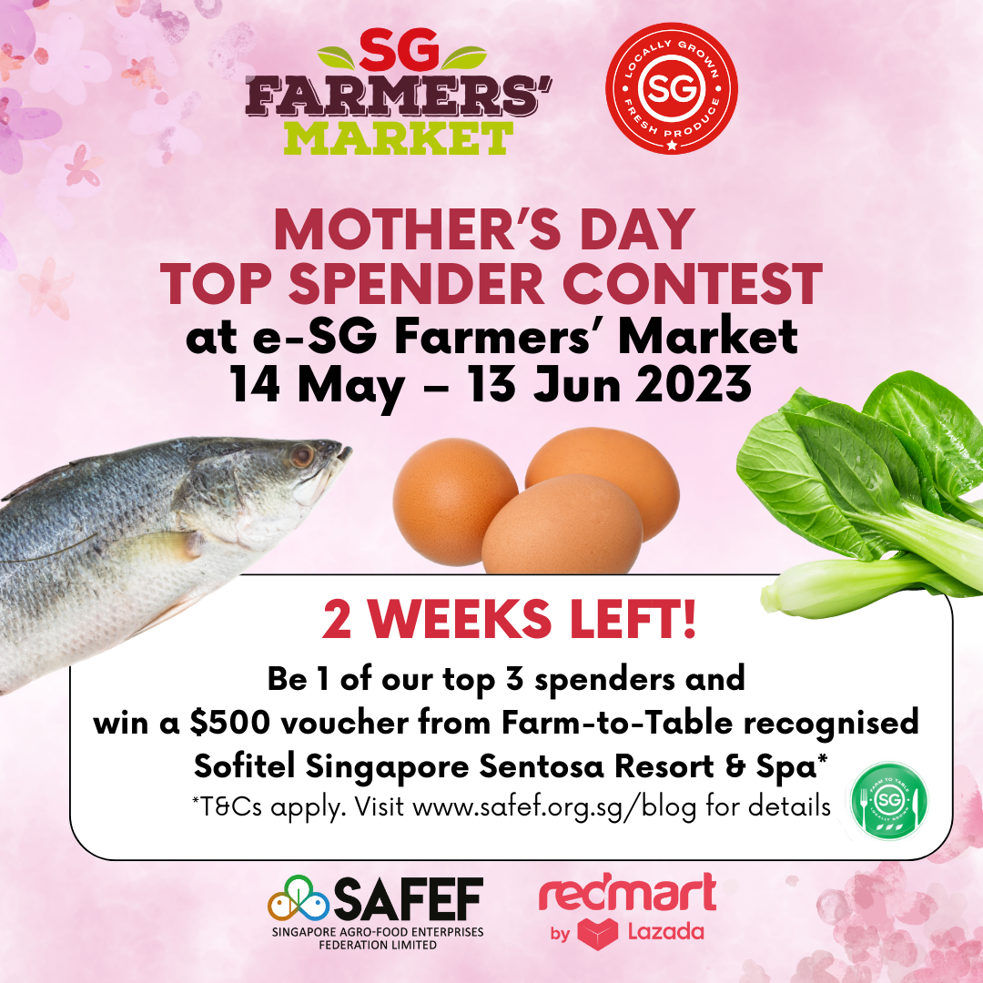 Singapore Agro-Food Enterprises Federation Limited - SAFEF - Only 2 ...