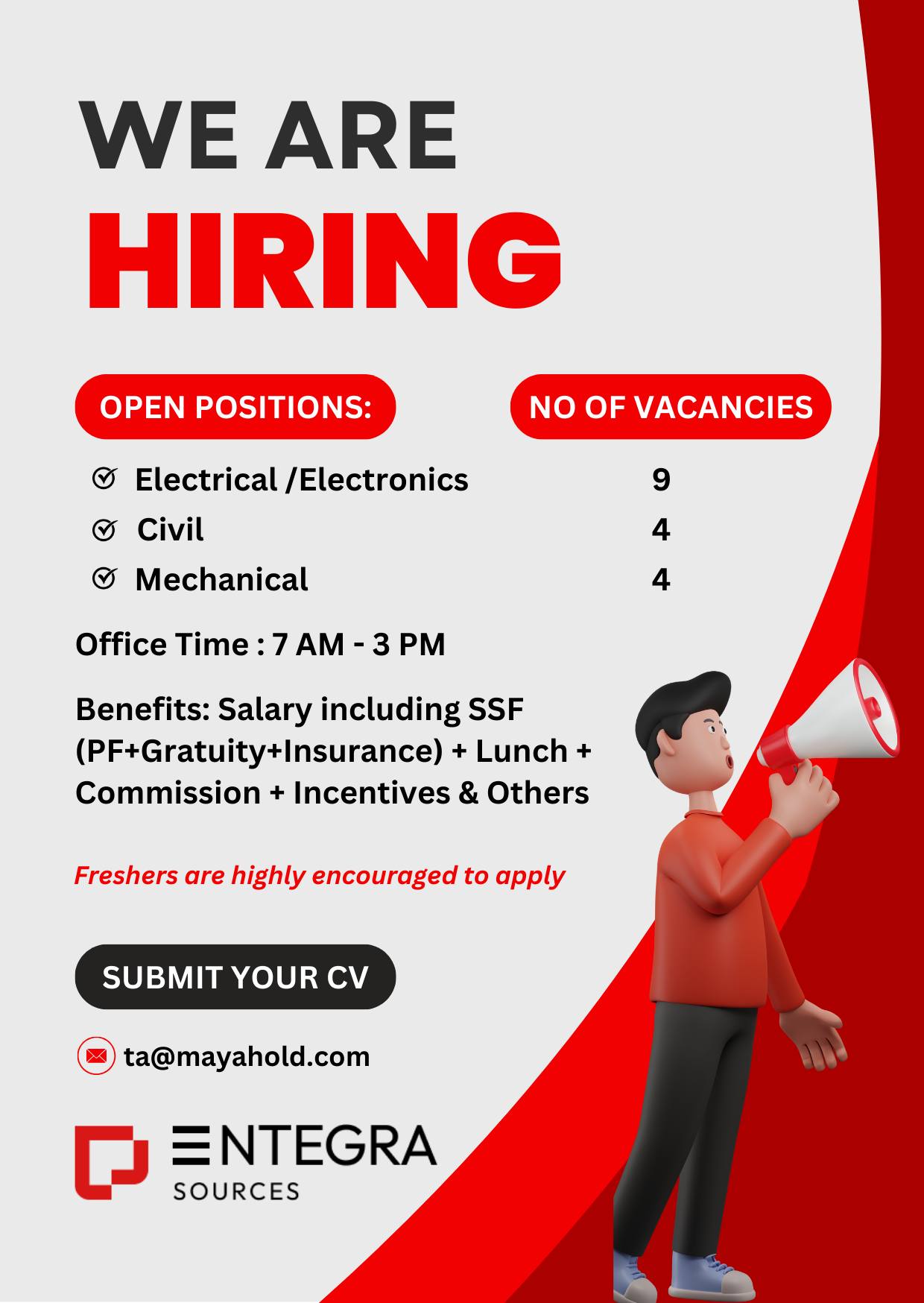 Entegra Sources - 📢 We're Hiring: Technical Writers –... | Facebook