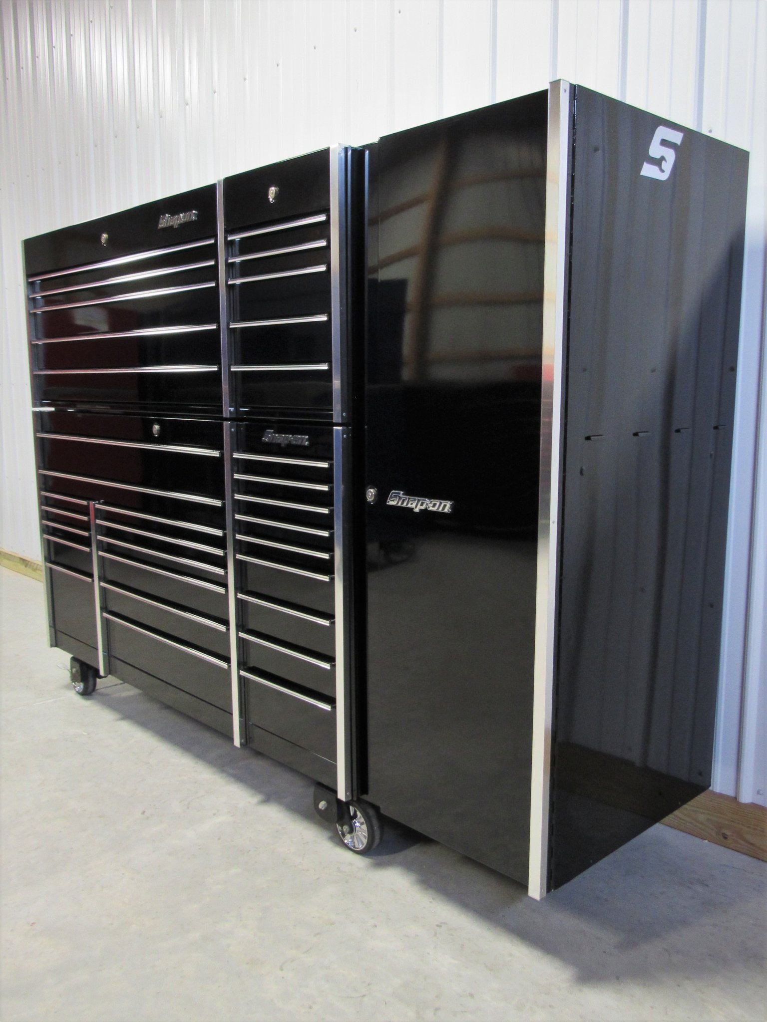 Snap On Black KRL1023 Master Series Toolbox, KRL1232 Top Chest ...