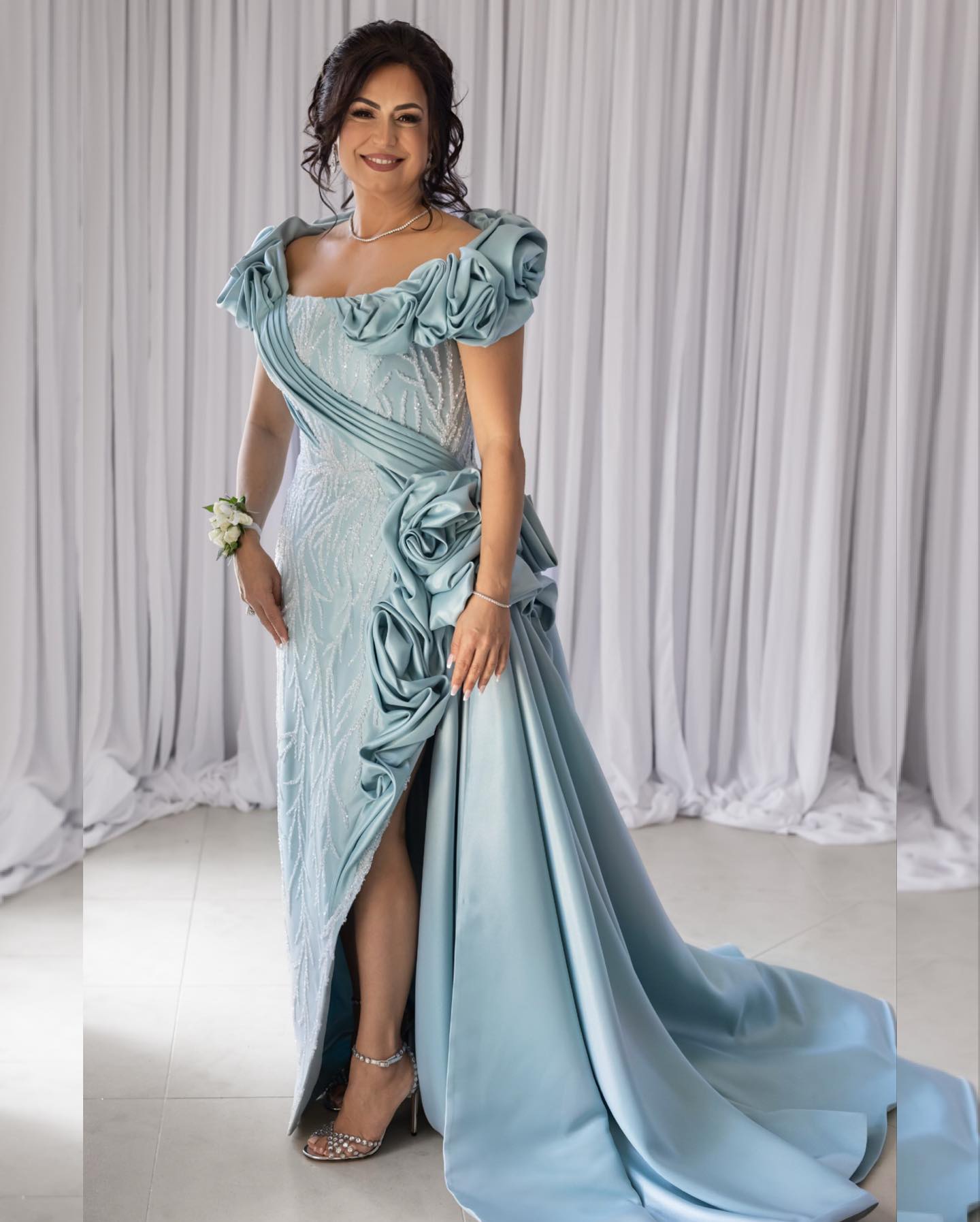 George - 🤍CLAUDIA 🤍 • Couture workmanship for this gorgeous mother of ...