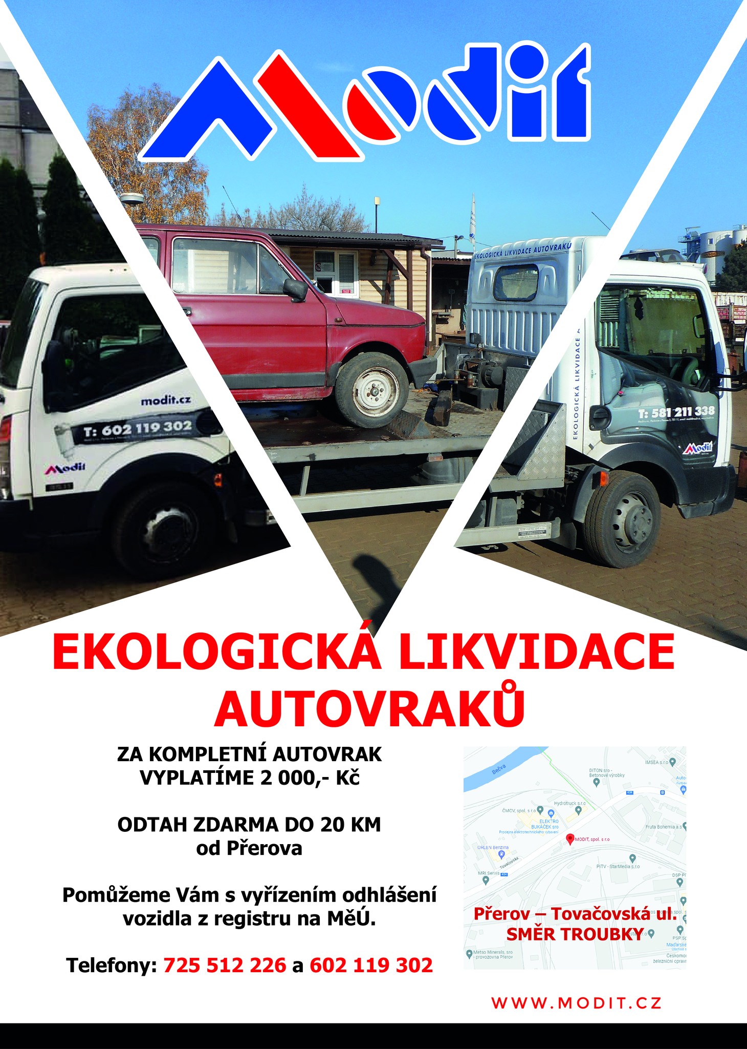 Modit sro | Pavlovice u Prerova