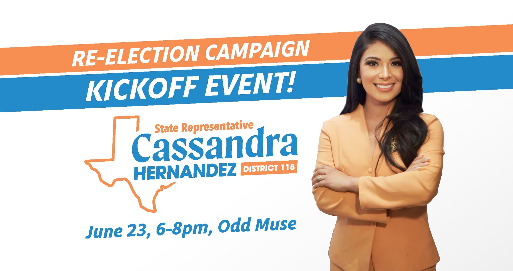 Rep. Cassandra Hernandez Re-Election Kickoff