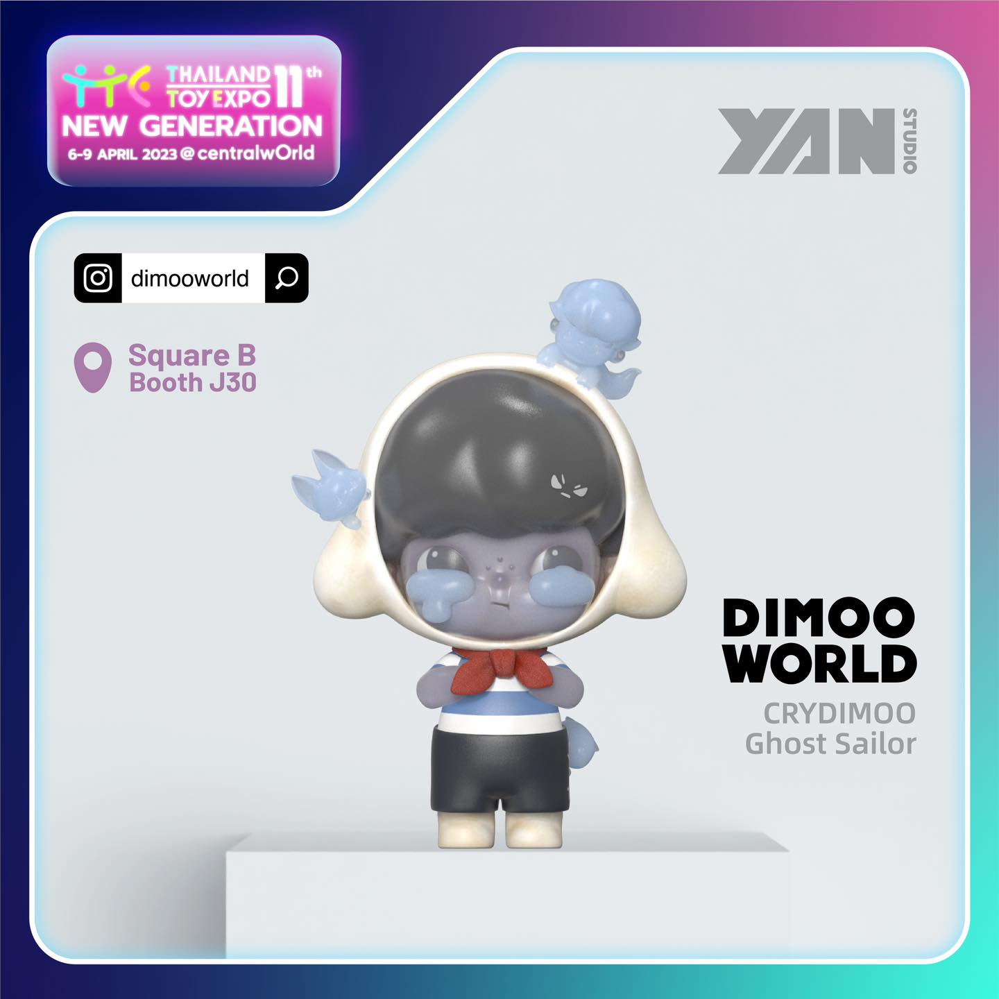 Devil Toys TTE Toys Show 2026 exclusive Gyaromi X Devil Toys