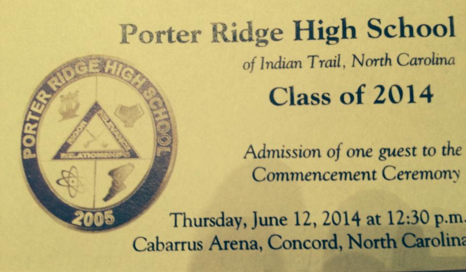 Official Porter Ridge High School Class of 2014 Page