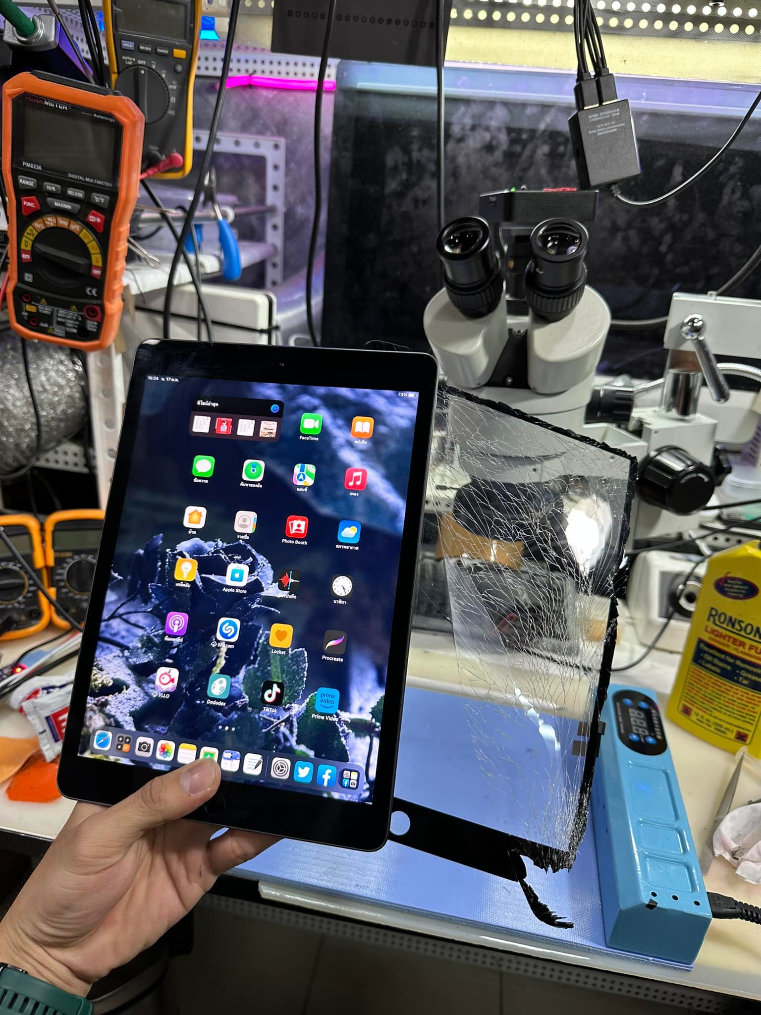 MacUp Studio - เปลี่นจอ iPad Gen. 9 จอแตกละเอียด...