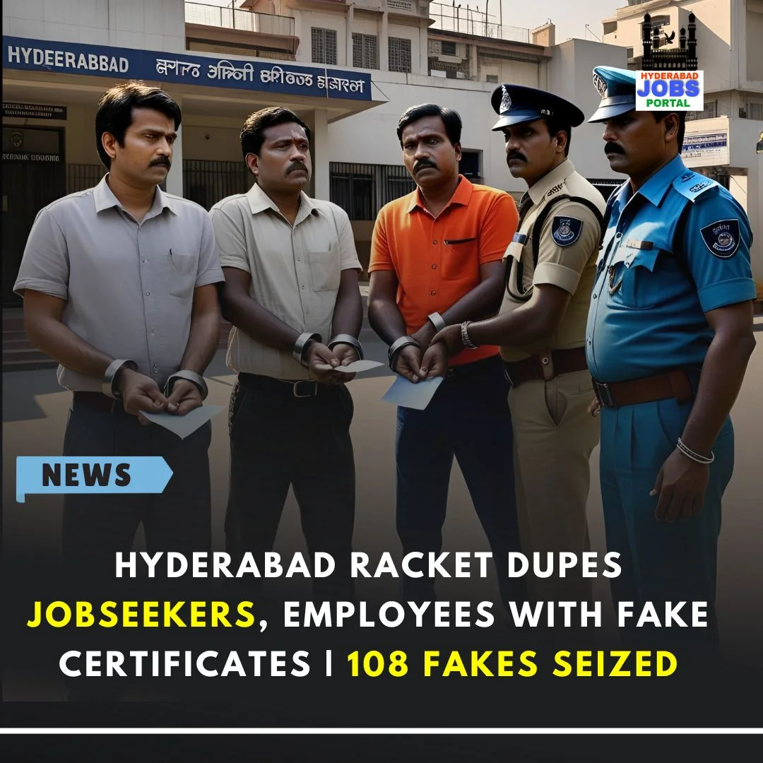Hyderabad - 📰 Hyderabad Racket Dupes Jobseekers, Employees with Fake ...