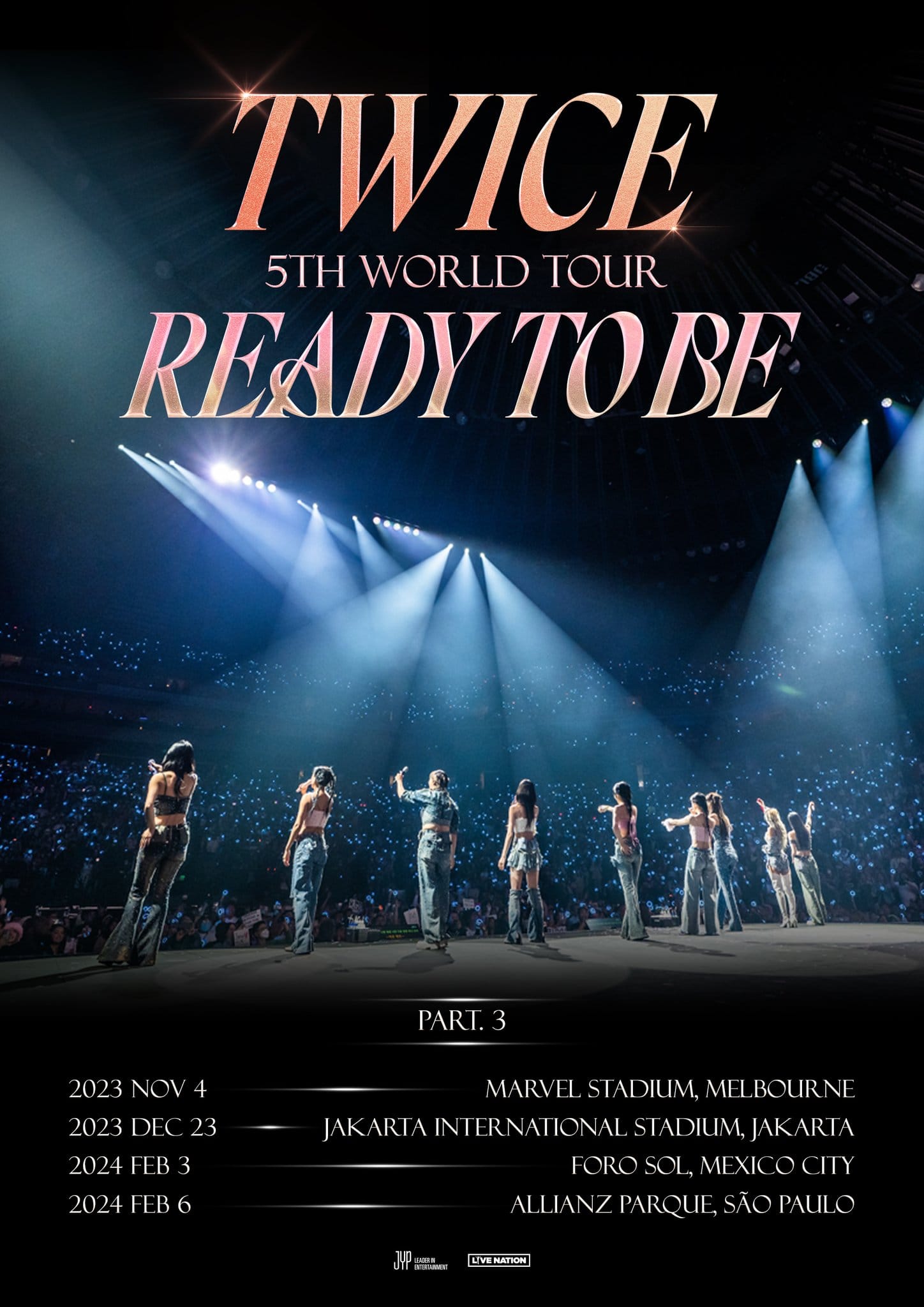 TWICE 5TH WORLD TOUR 'READY TO BE' IN MEXICO CITY ❗️SOLD OUT +