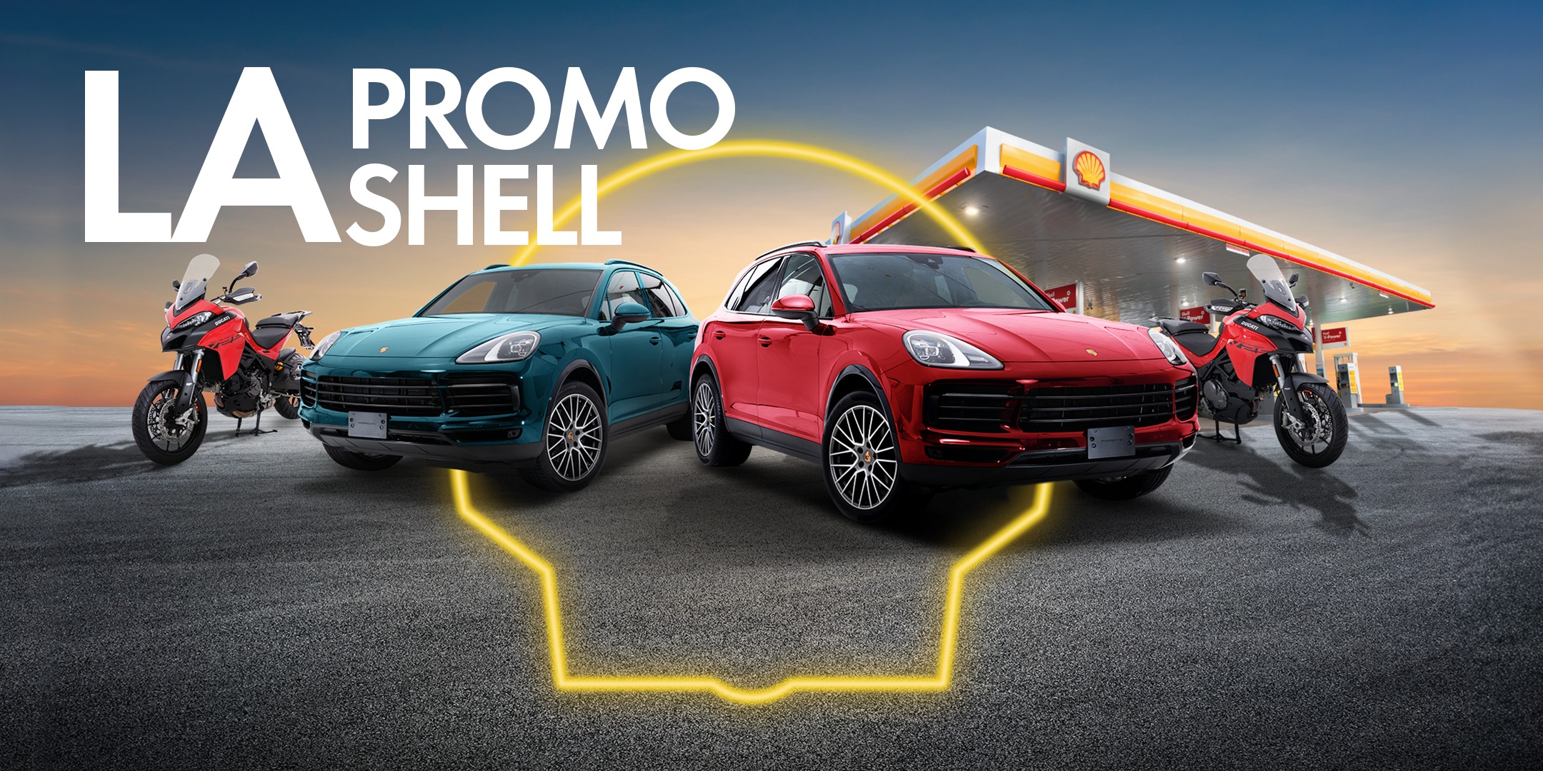 Shell - ¿Te imaginas al volante de una impresionante Porsche Cayenne ...