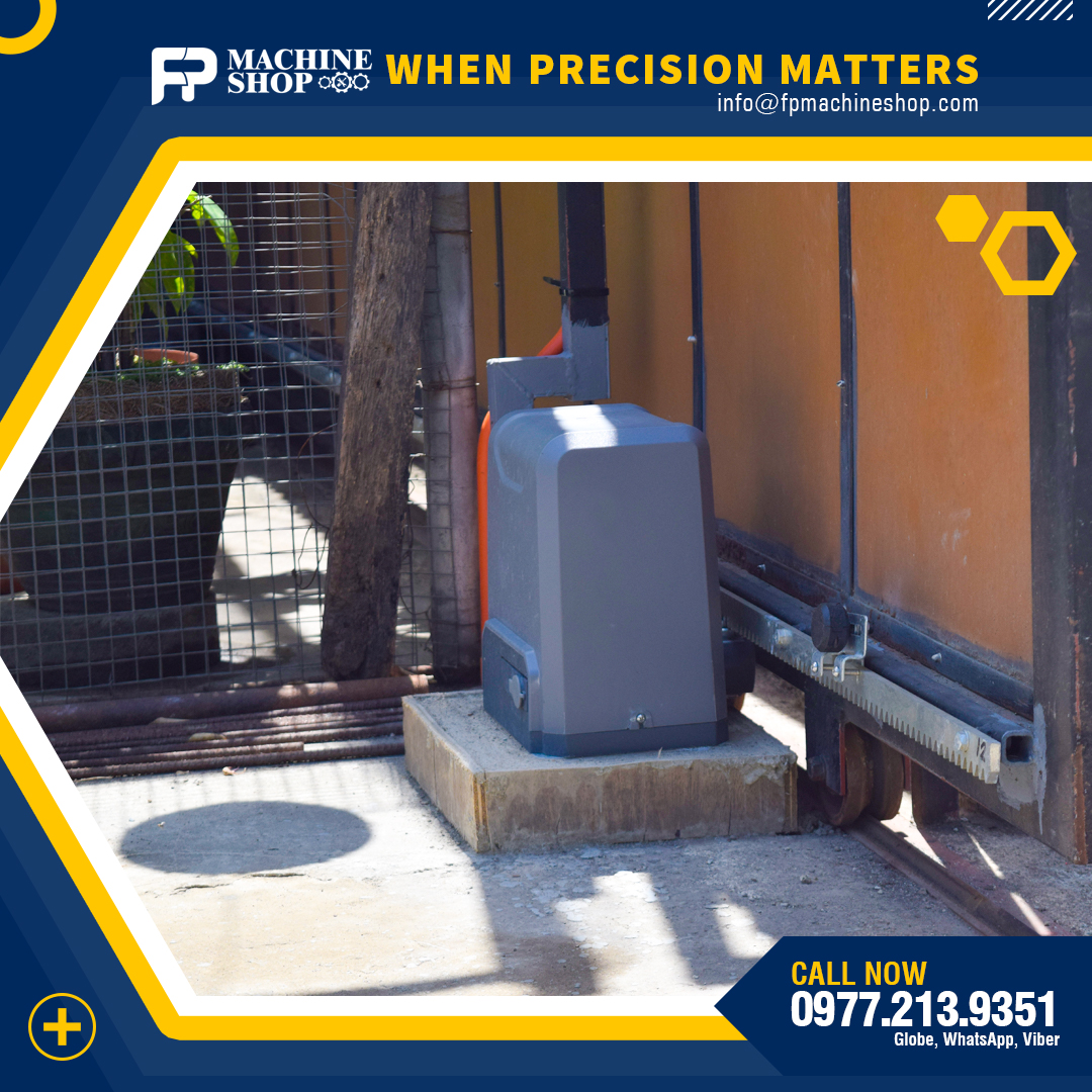 FP Machine Shop - 👍 Installation of Automatic Sliding Gate...