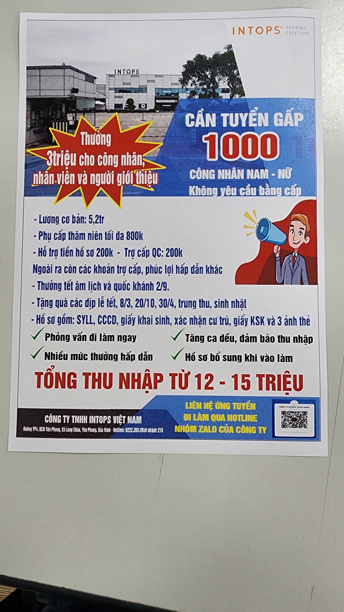 Công Ty Tnhh Intops Việt Nam