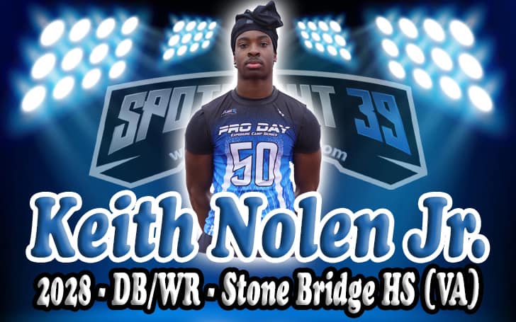 Meet 2028 DB/WR Keith Nolan Jr. from Stone Bridge HS (VA)