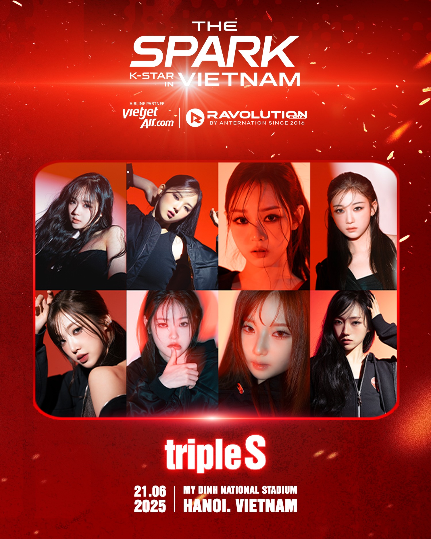 tripleS WORLD TOUR ANNOUNCEMENT] tripleS 1st World Tour [Authentic 