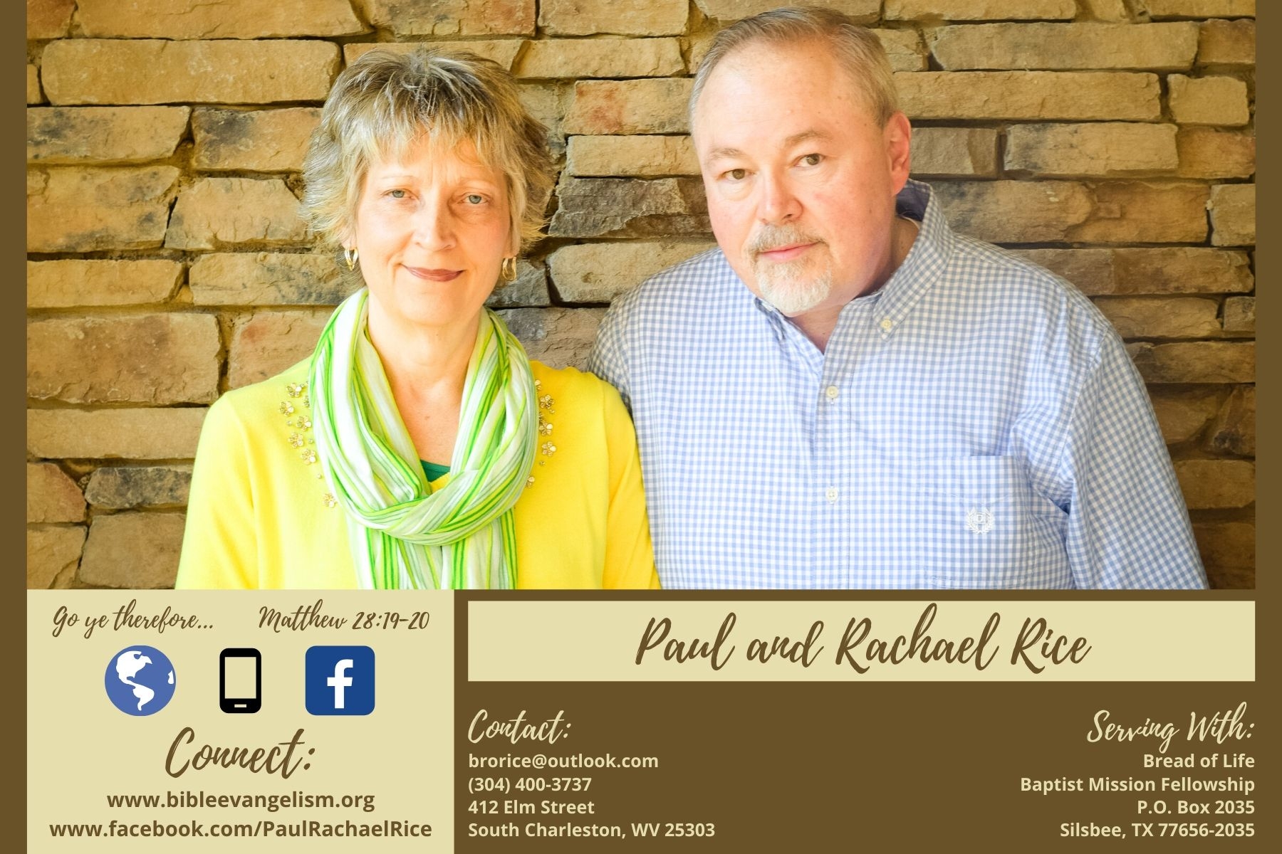 Paul & Rachael Rice
