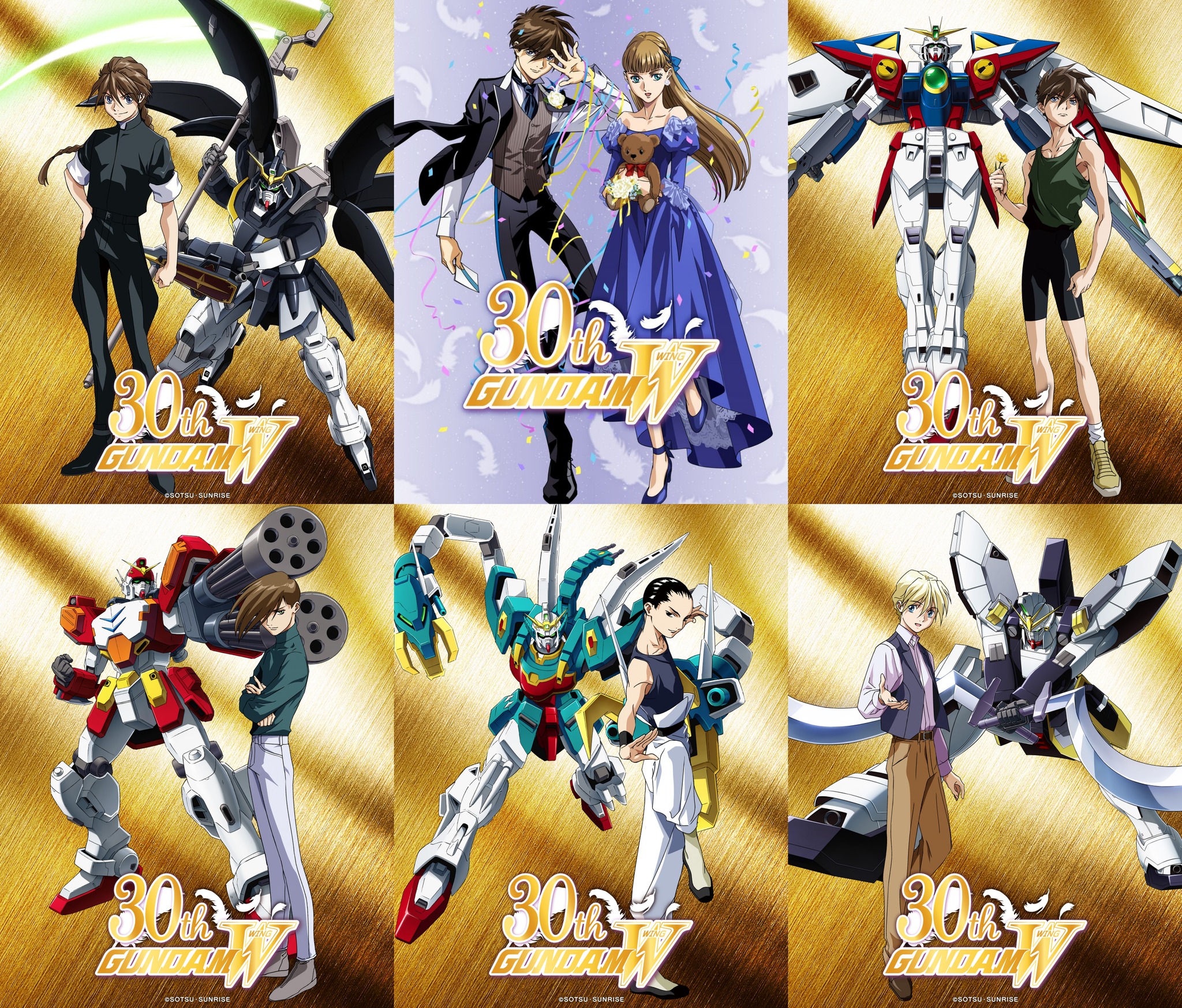 Mobile Suit Gundam Wing 30th Anniversary